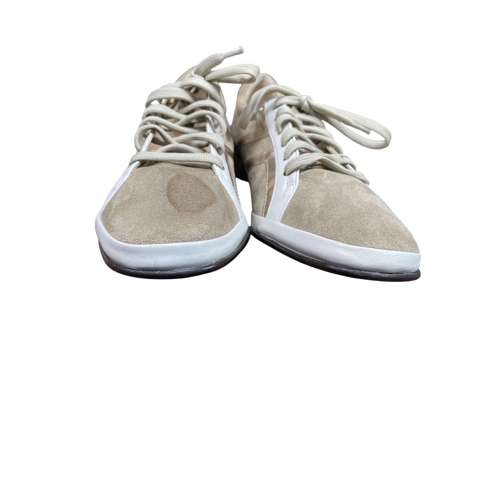 Other Amalfi by Rangoni womans beige suede low snakers Sz 9M SKU 9 Size US 9 / IT 39 - 10 Thumbnail