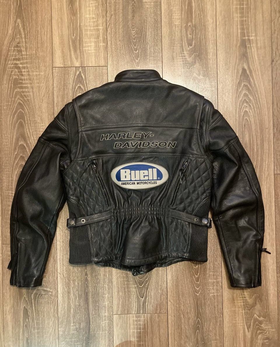 Harley Davidson Harley Davidson Competition Buell Motorcycles Riders Jacket Size L / US 10 / IT 46 - 6 Thumbnail