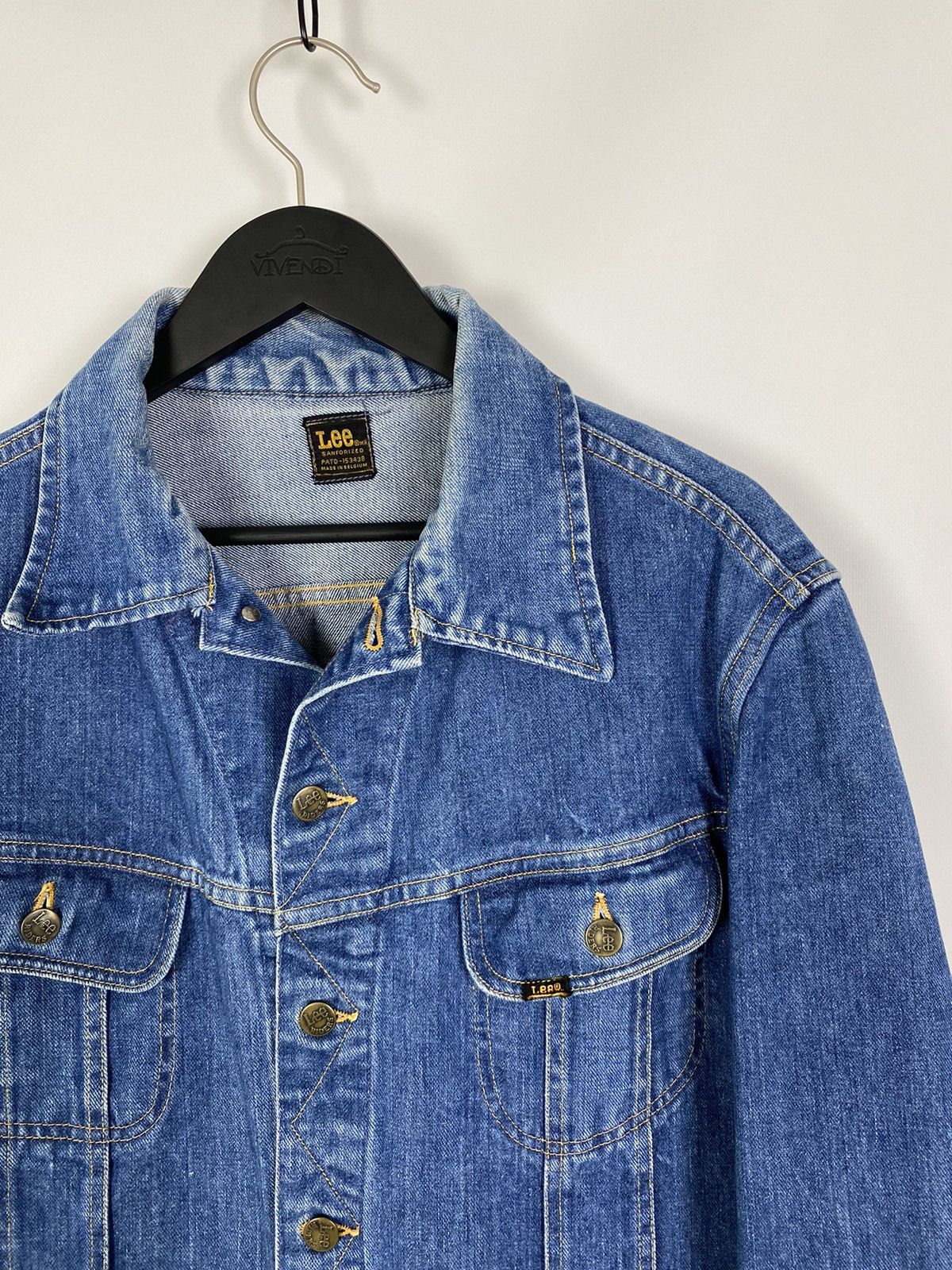 Lee 1970s Vintage Lee Riders Sanforized Washed Boxy Denim Jacket Size US M / EU 48-50 / 2 - 4 Thumbnail