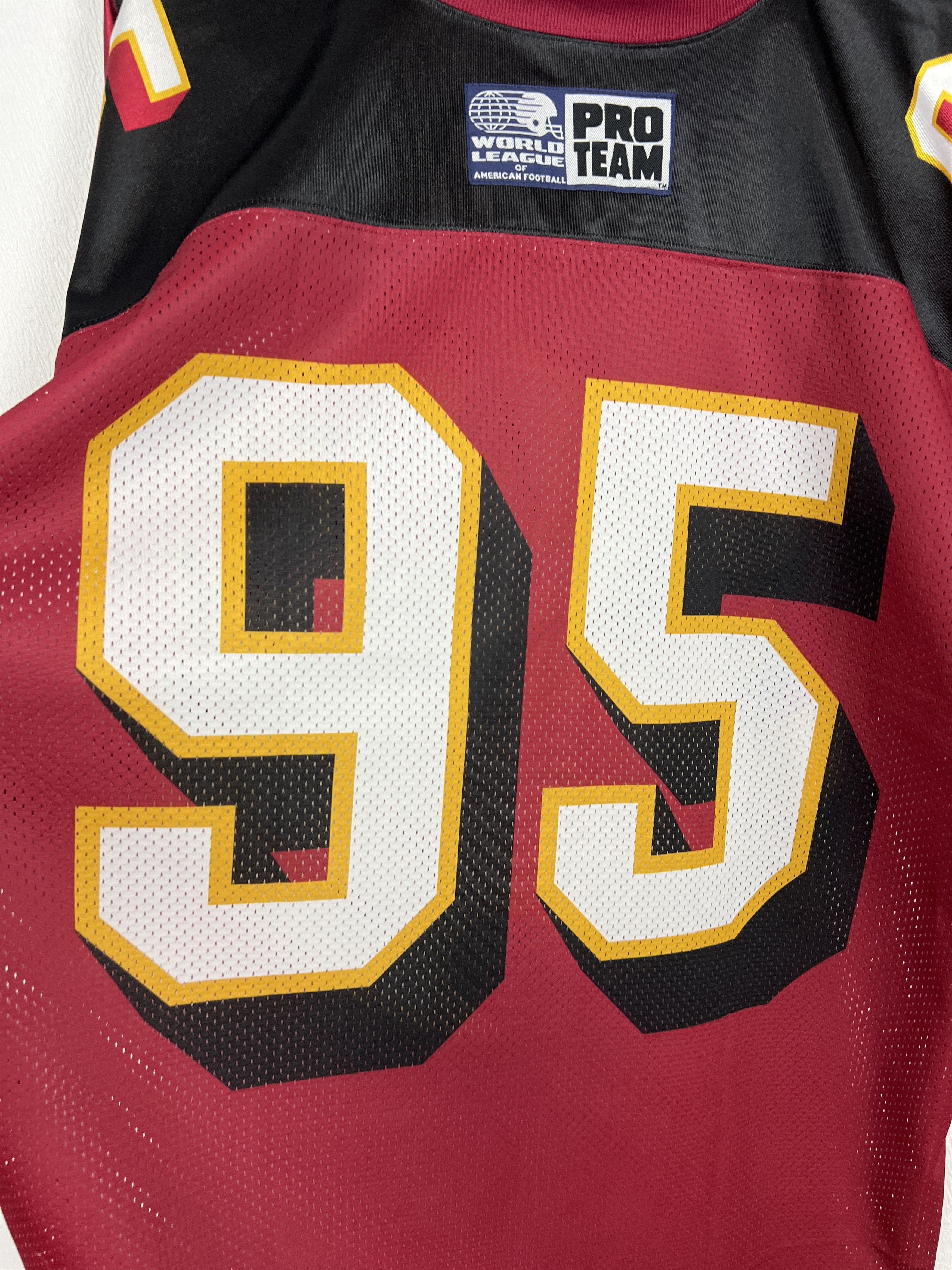 Reebok Vintage Rhein Fire World League WLF NFL Football Jersey Size US XL / EU 56 / 4 - 14 Thumbnail