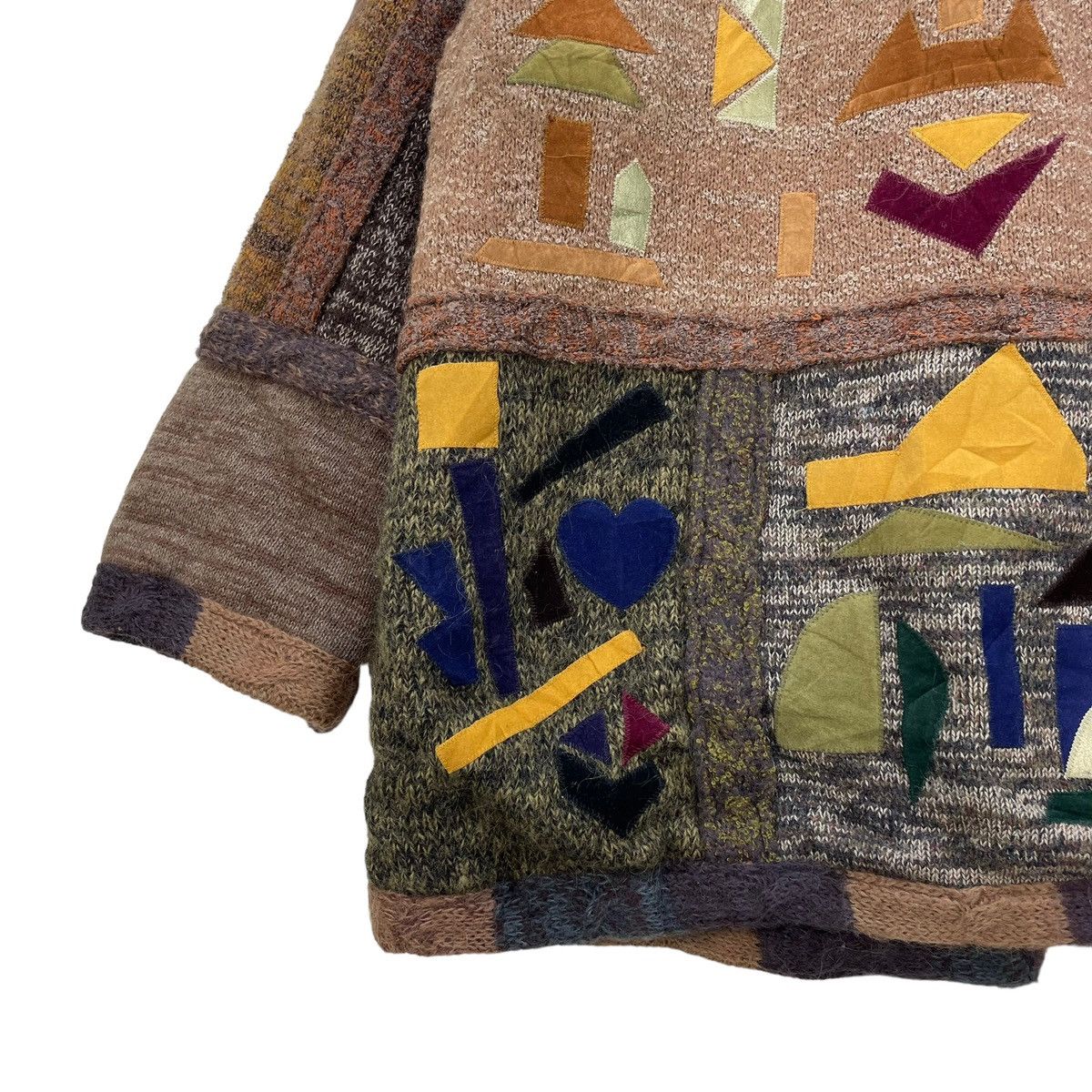 Japanese Brand Awesome Patchwork Jacket Size M / US 6-8 / IT 42-44 - 7 Thumbnail