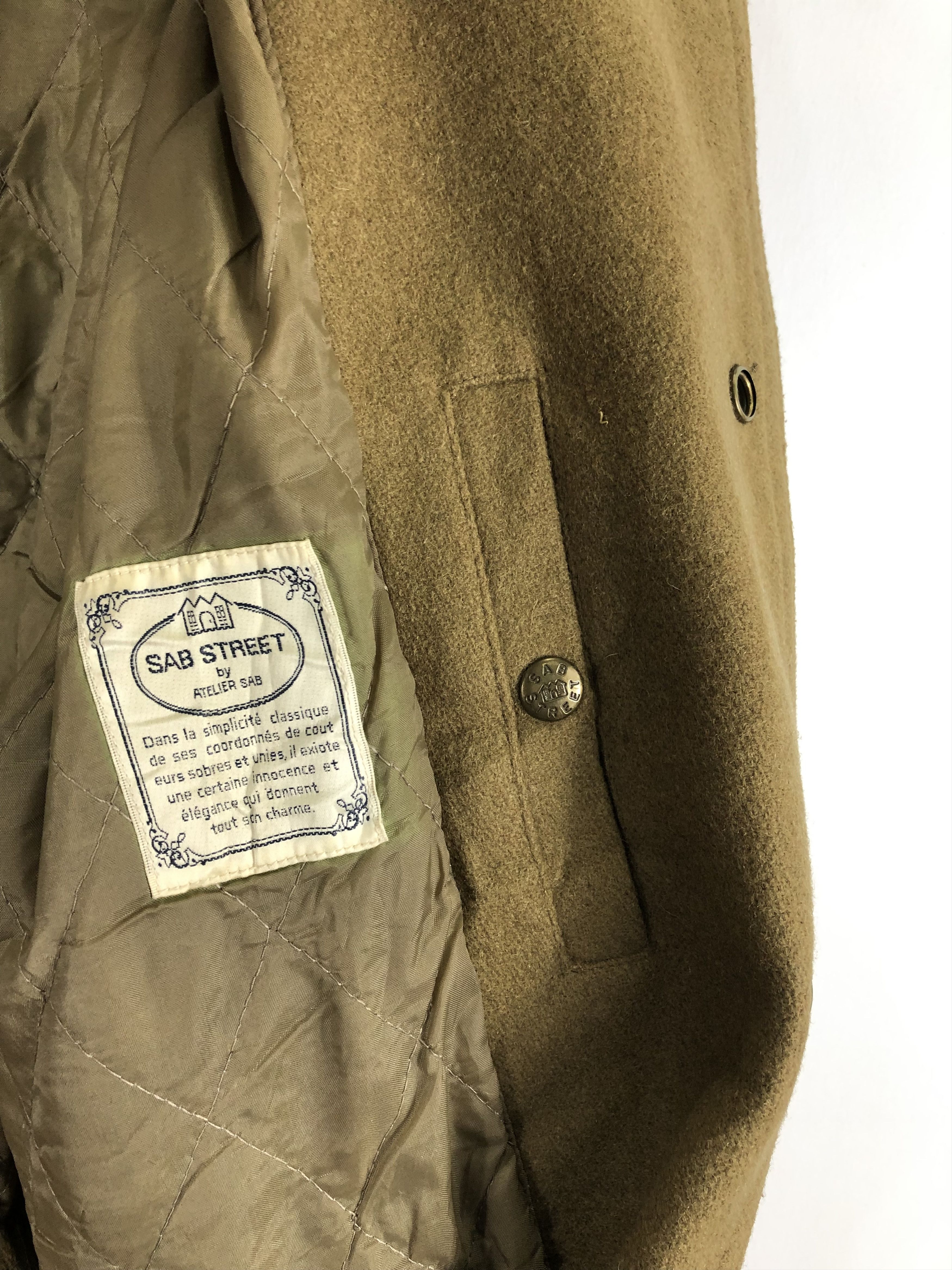 Japanese Brand Vintage 90s Sab Street Varsity Jacket Leather V0251 Size US L / EU 52-54 / 3 - 8 Thumbnail
