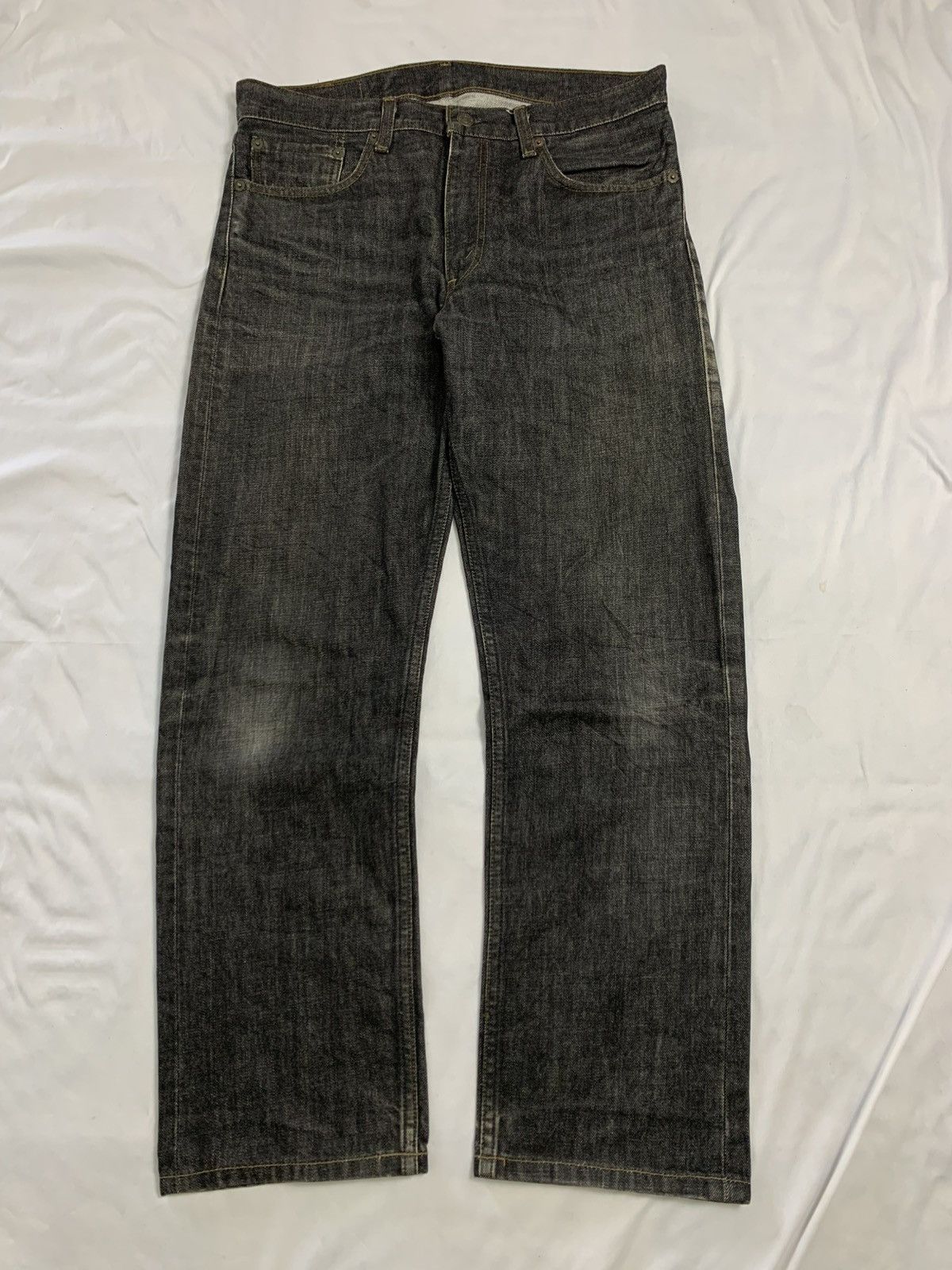 Levi's Vintage Clothing Vintage levis 505 jeans pants stone black denim Size US 32 / EU 48 - 2 Thumbnail