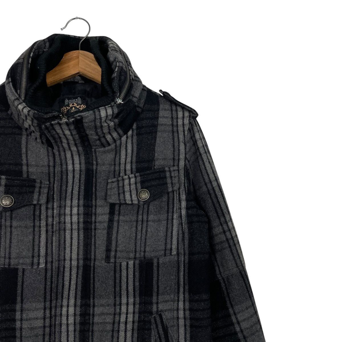 Spinash Japanese Brand Spinash Tartan Zipper Jacket Size US M / EU 48-50 / 2 - 5 Thumbnail