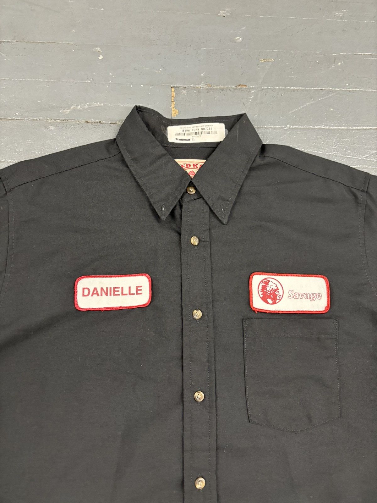Vintage Vintage Red kap savage workwear shirt Size US L / EU 52-54 / 3 - 3 Thumbnail