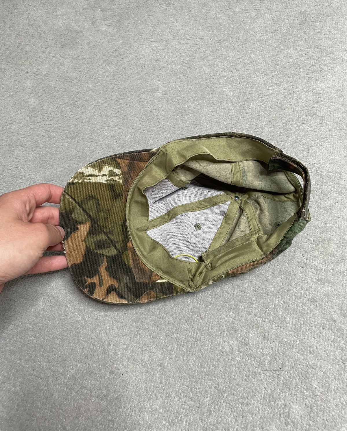 Realtree Green Moro Camo Realtree Multicolor Cap Hat Drip Swag Size ONE SIZE - 7 Thumbnail