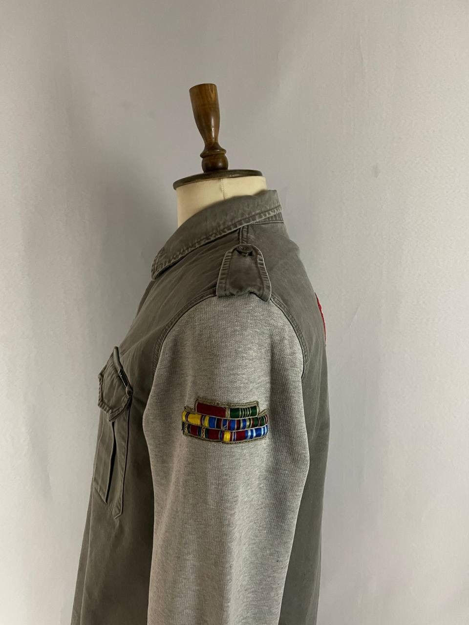 Dolce & Gabbana Dolce&Gabbana Overshirt Jacket Grey Size US XL / EU 56 / 4 - 7 Thumbnail