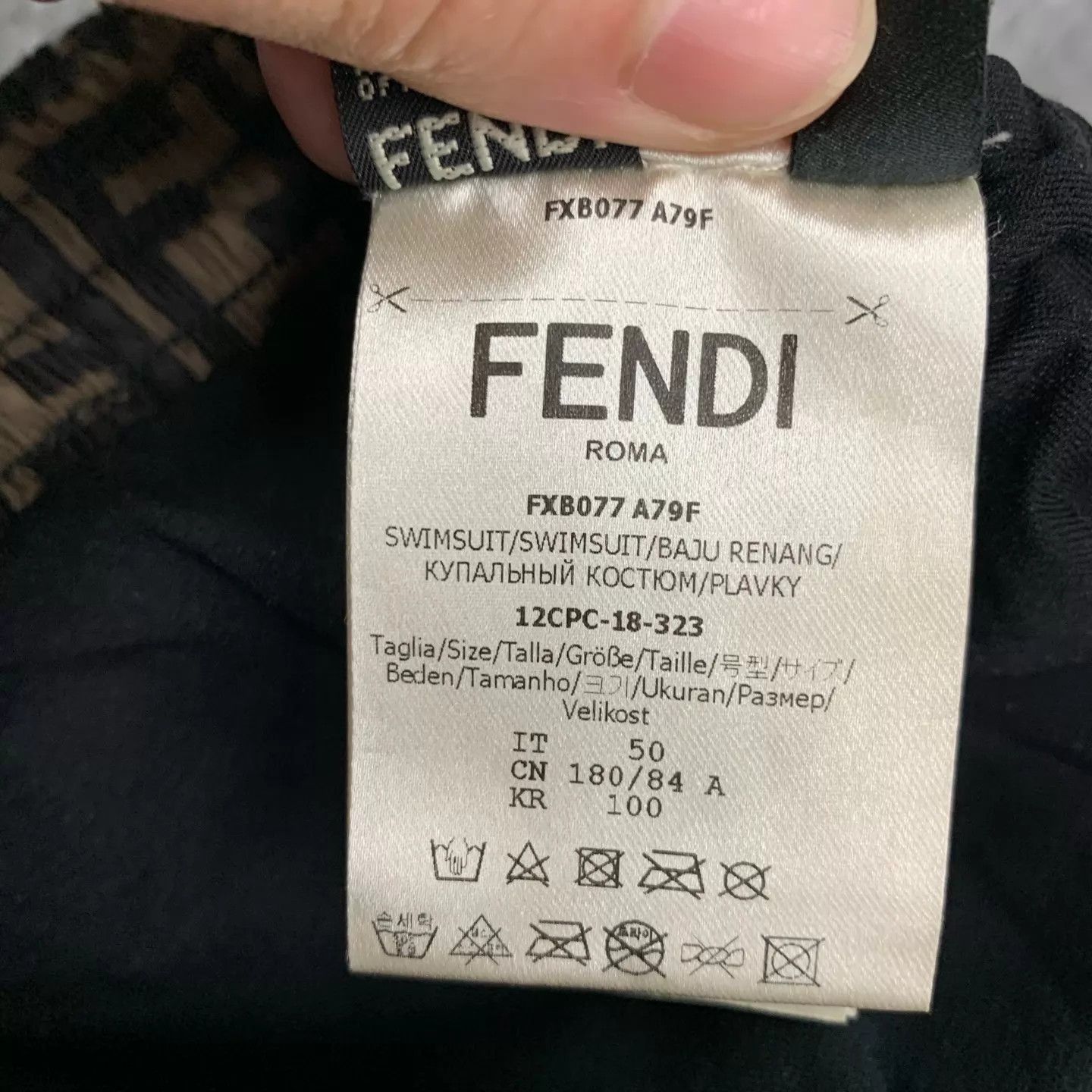 Fendi Fendi Brown FF Monogram Shorts 50 95 New LX1467 Size 36" / US 14 / IT 50 - 5 Thumbnail