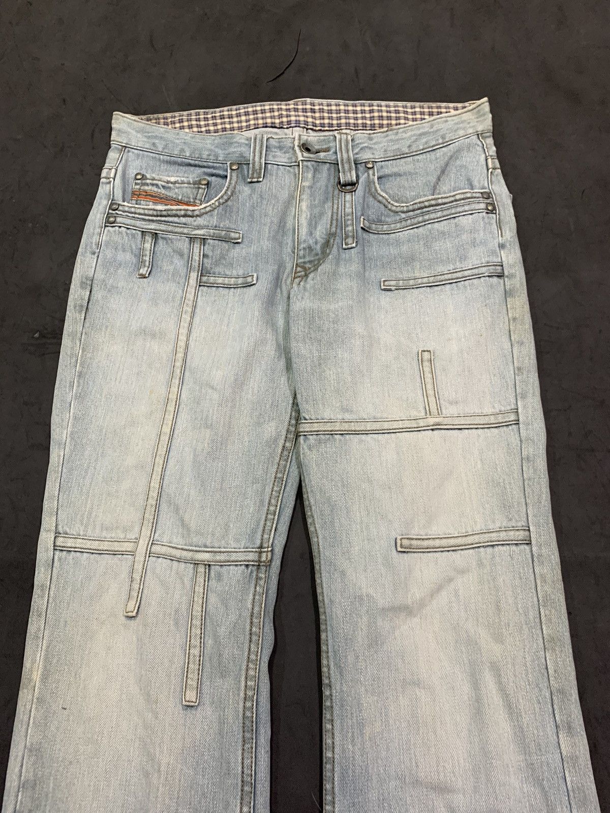 If Six Was Nine 💸BINDINGOFFER💸NCFM PANEL FLARED PANTS Size US 30 / EU 46 - 3 Thumbnail