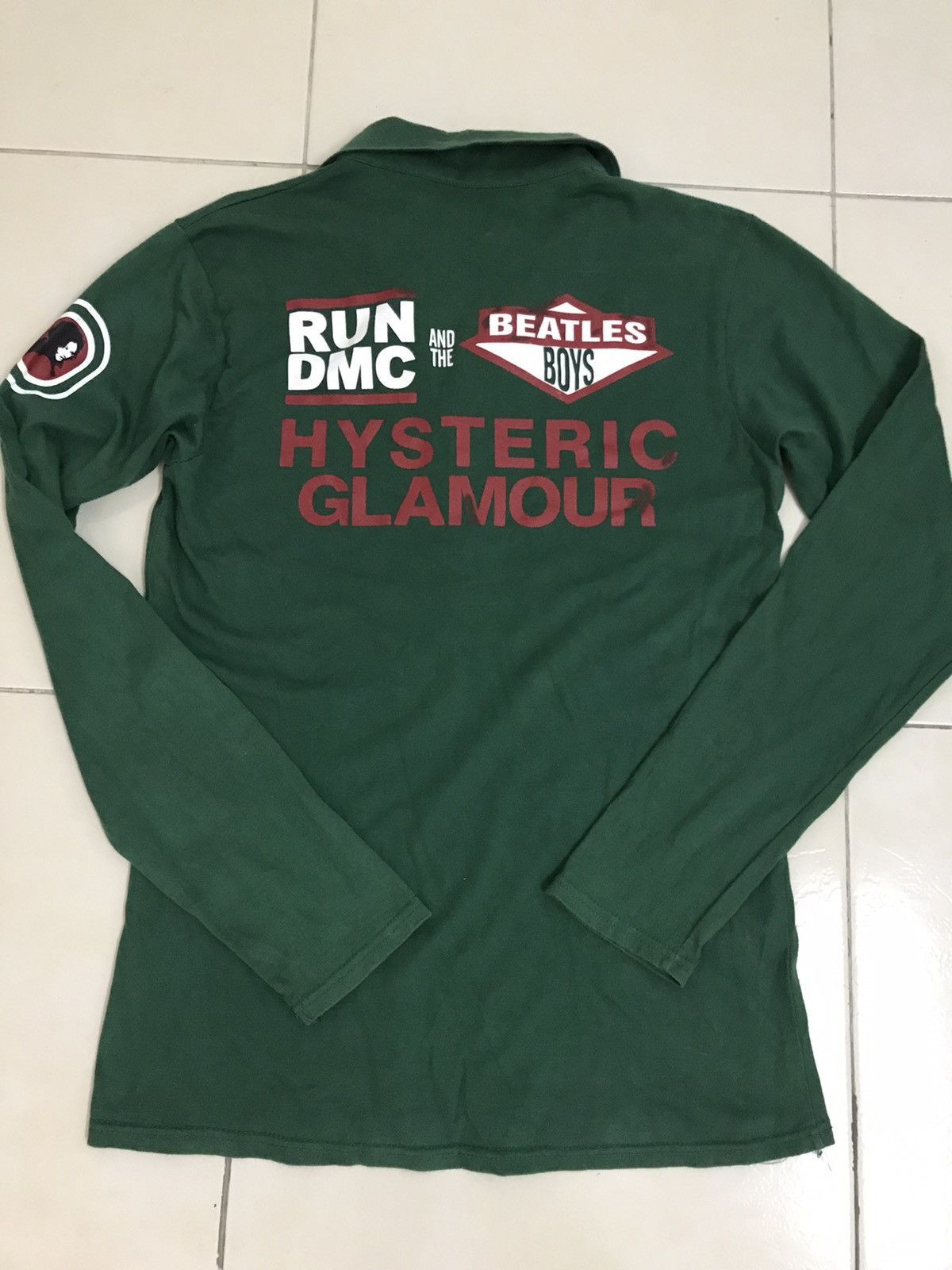 Band Tees Hysteric Glamour X Run Dmc X Beatles Long Sleeve Shirt Size US M / EU 48-50 / 2 - 7 Thumbnail