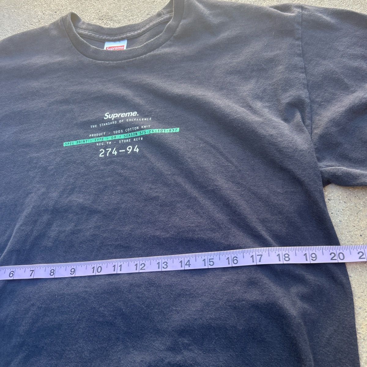 Supreme Black Supreme T shirt streetwear Size US M / EU 48-50 / 2 - 2 Thumbnail