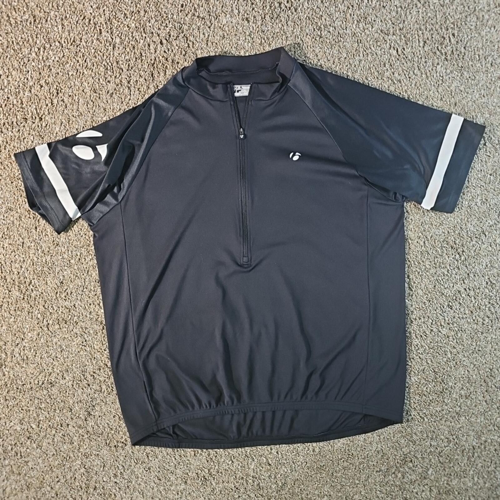 Other Bontrager XL 1/2 zip Black Solstice Bike Jersey Size ONE SIZE - 1 Thumbnail