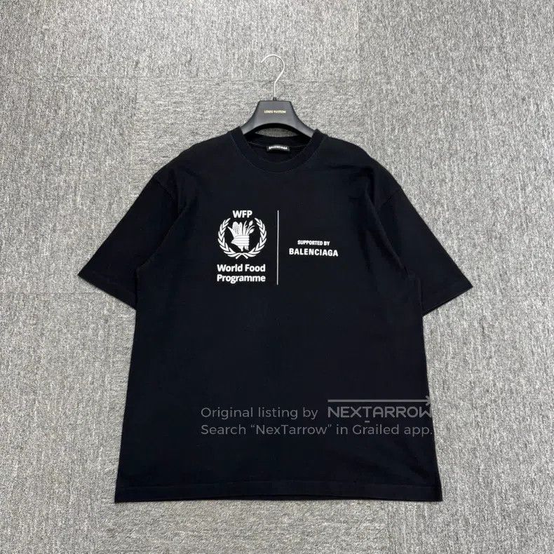 Balenciaga Balenciaga Grain Printed Short Sleeve Size US M / EU 48-50 / 2 - 1 Thumbnail