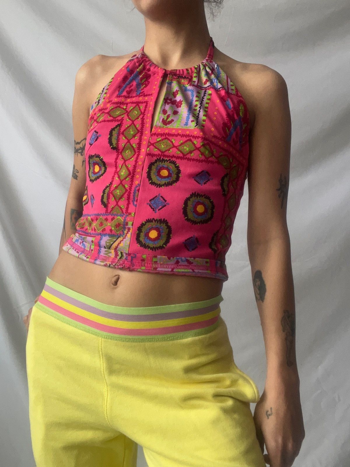 Vintage y2k adl top Size S / US 4 / IT 40 - 2 Thumbnail