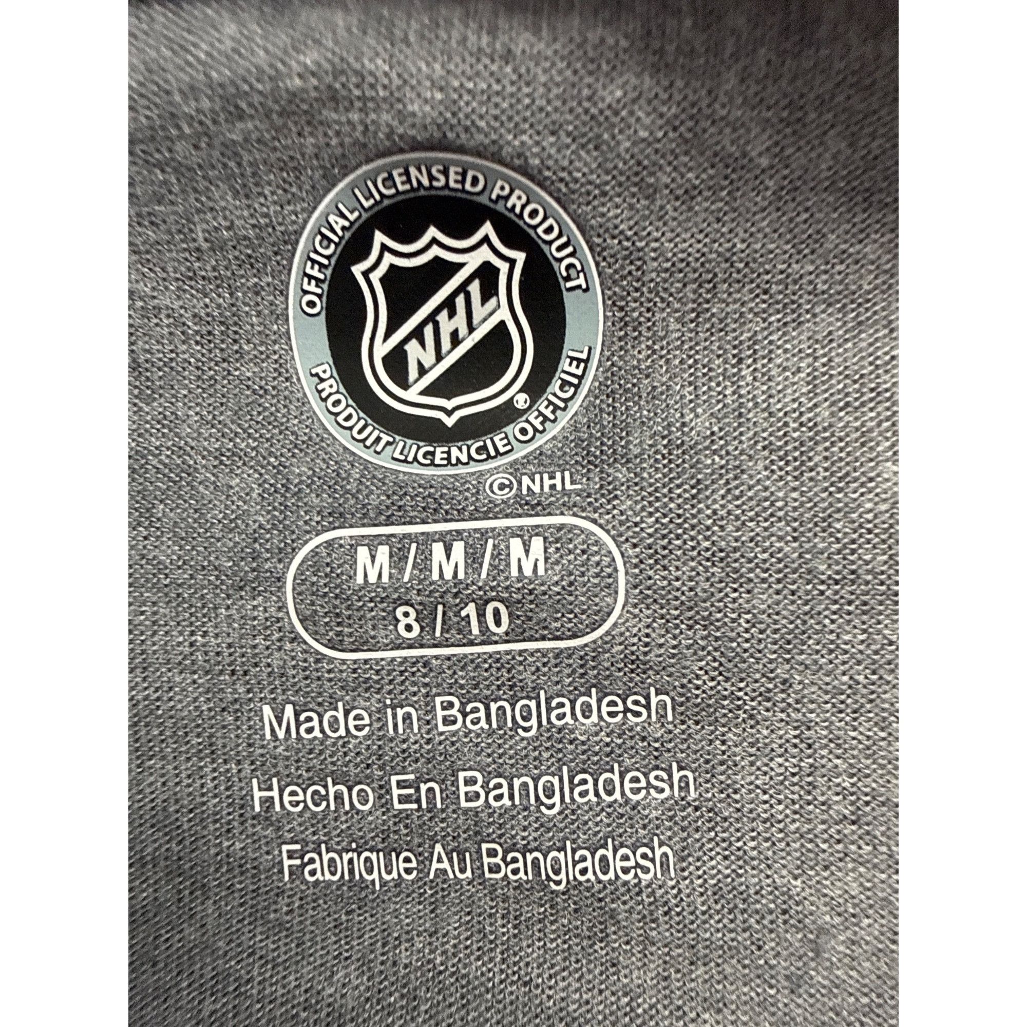 NHL NHL State Of Hockey Womens Gray Long-Sleeve Shirt Size M 8/1 Size M / US 6-8 / IT 42-44 - 2 Thumbnail