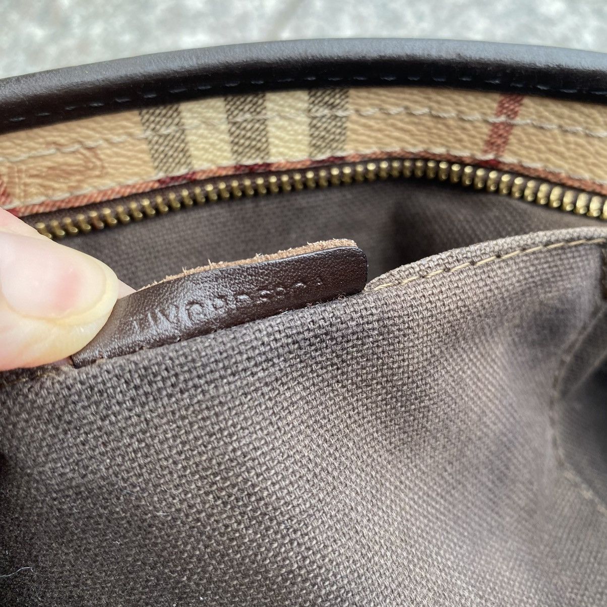 Burberry Burberry haymarket tote bag Size ONE SIZE - 15 Thumbnail