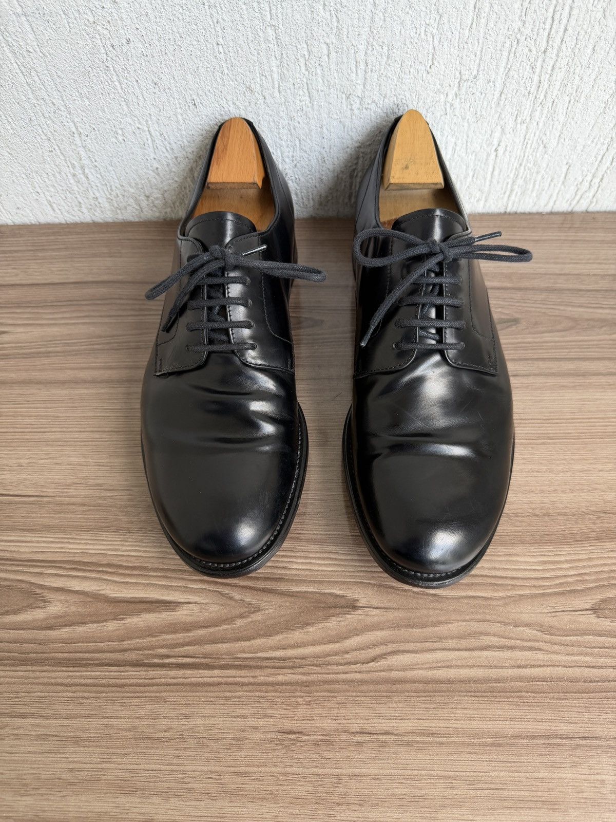 Prada Leather derby Size US 9.5 / EU 42-43 - 5 Thumbnail