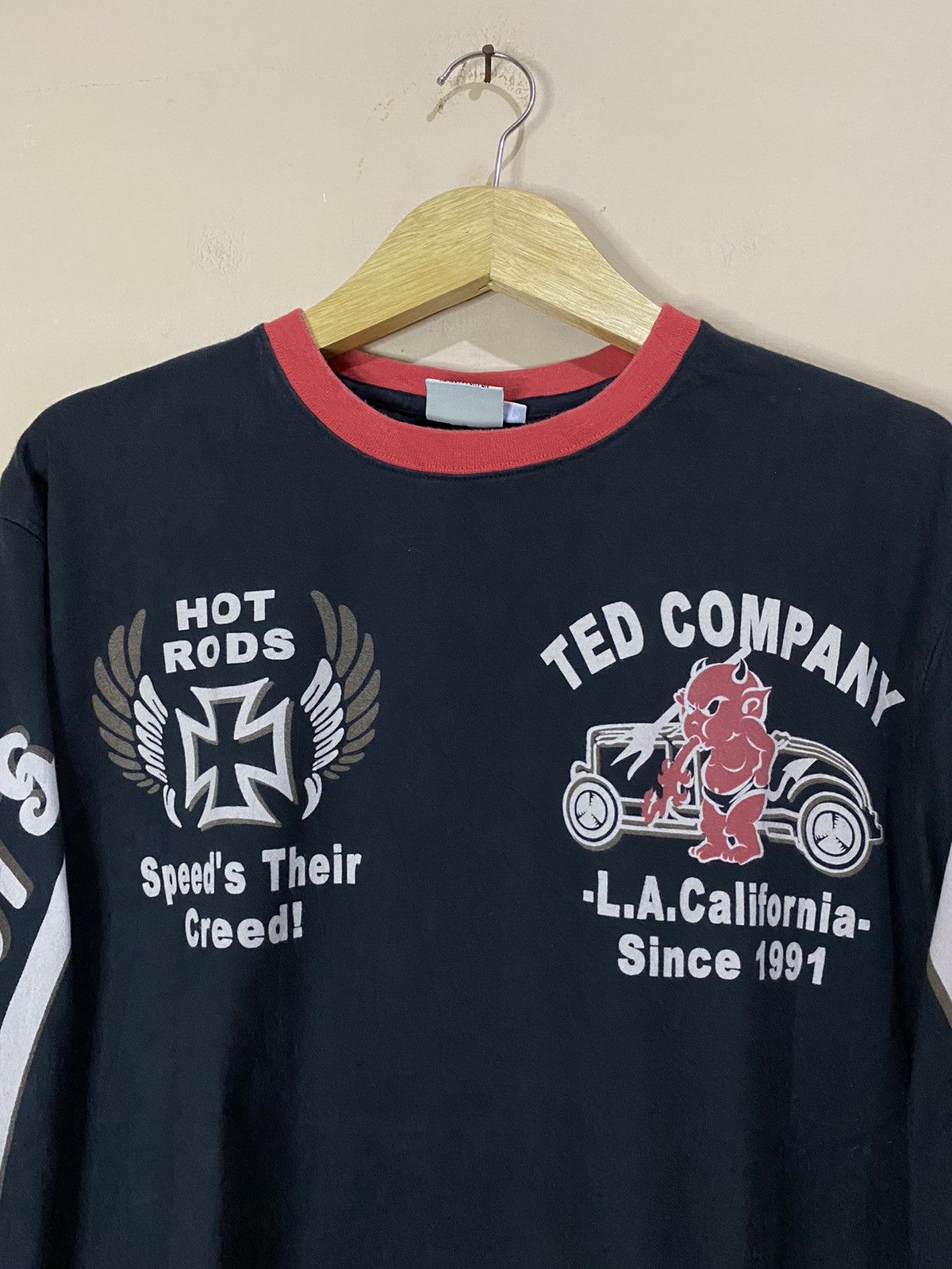 Tedman Rare Tedman Company “Devil Motors” Long Sleeve Size US M / EU 48-50 / 2 - 3 Thumbnail