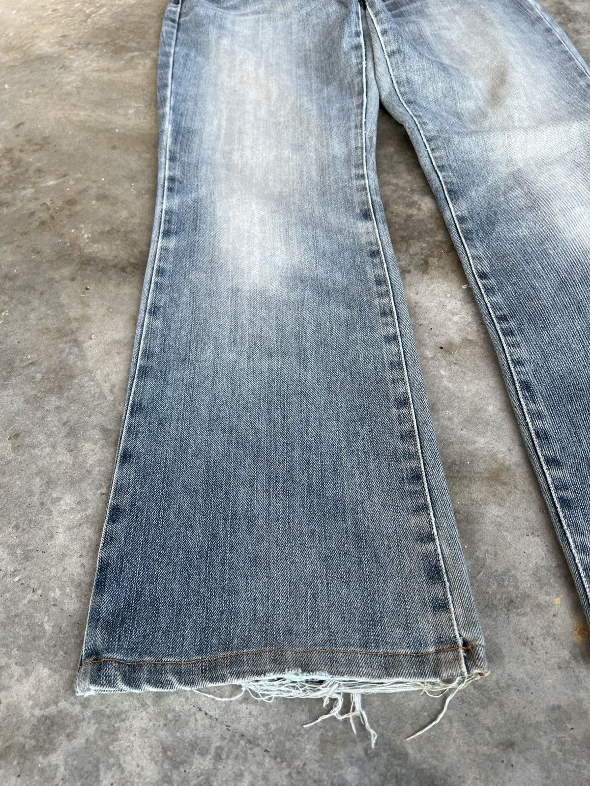 Edwin × If Six Was Nine × Japanese Brand 🌈Flare 90’s style Edwin Faded Washed Jean Size US 28 / EU 44 - 3 Thumbnail
