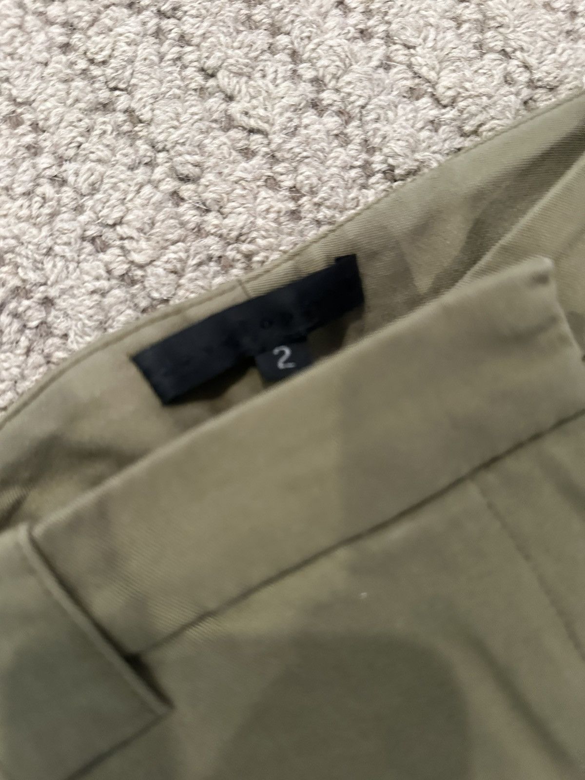 Vintage Development Green Wide Leg Pant Size 27" / US 4 / IT 40 - 2 Thumbnail