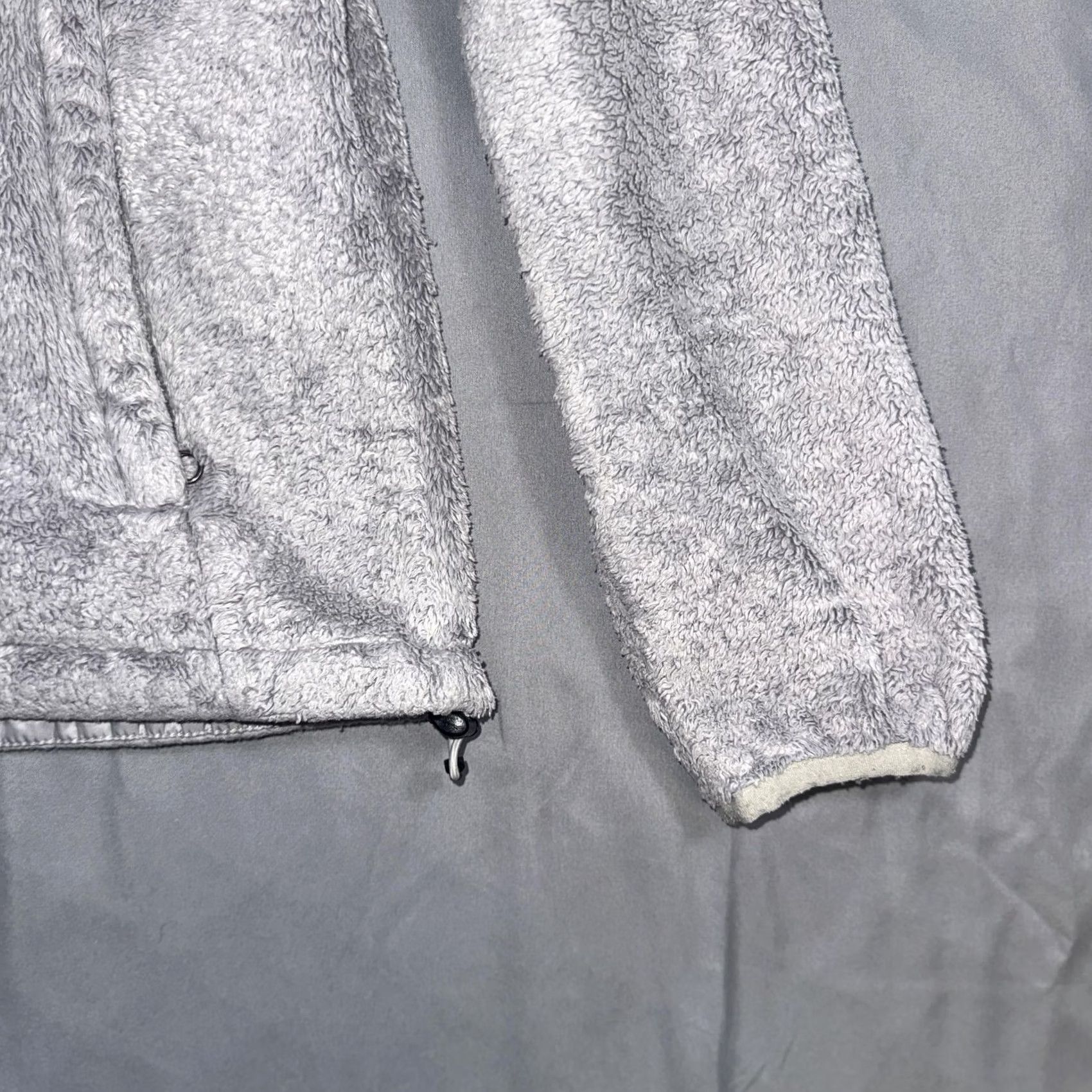 The North Face The North Face Fleece Jacket Womens XS Gray Osito High Pile Full Zip Warm Size XS / US 0-2 / IT 36-38 - 6 Thumbnail