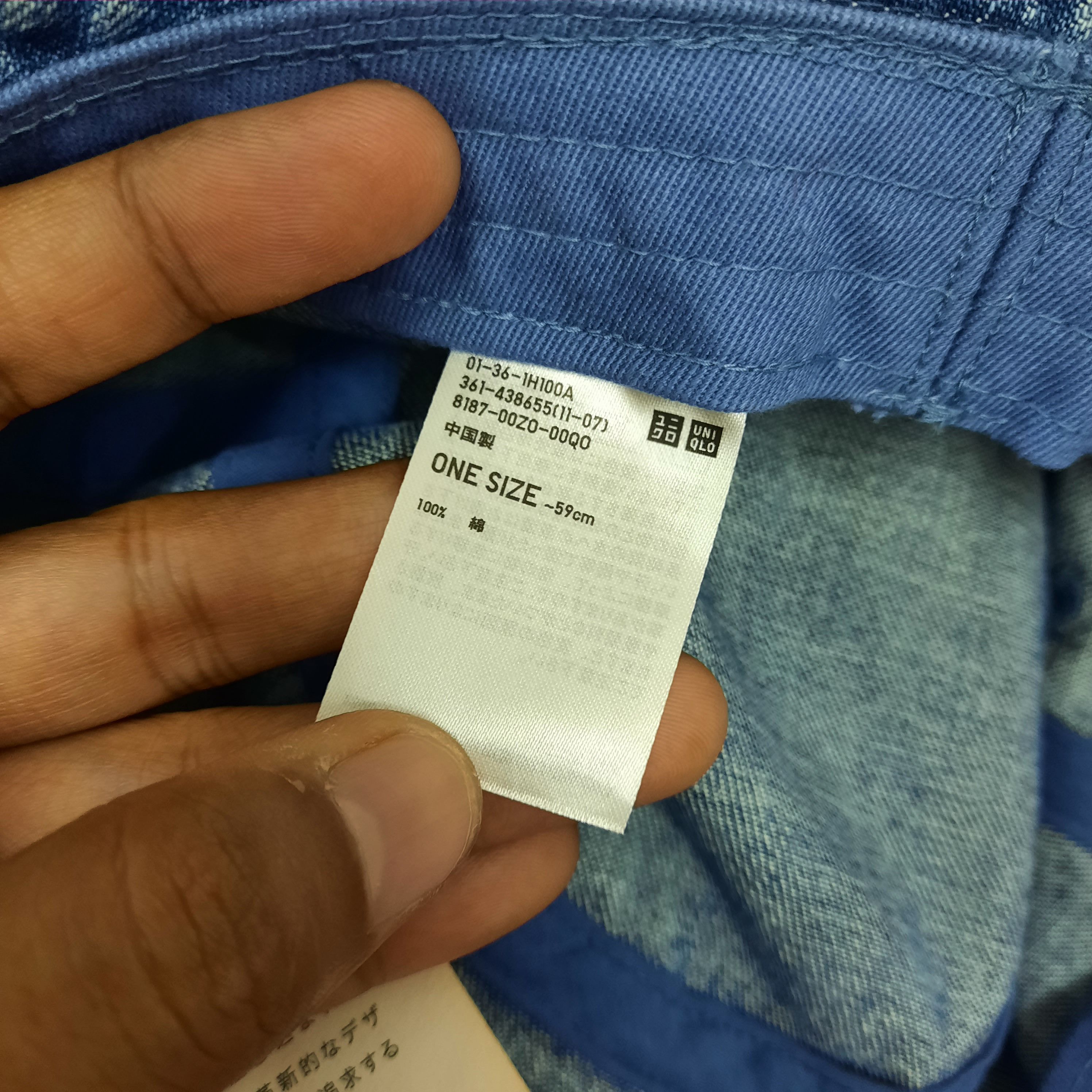 JW Anderson 🪡 Japanese brand uniqlo x jw anderson indigo washed hat Size ONE SIZE - 5 Thumbnail