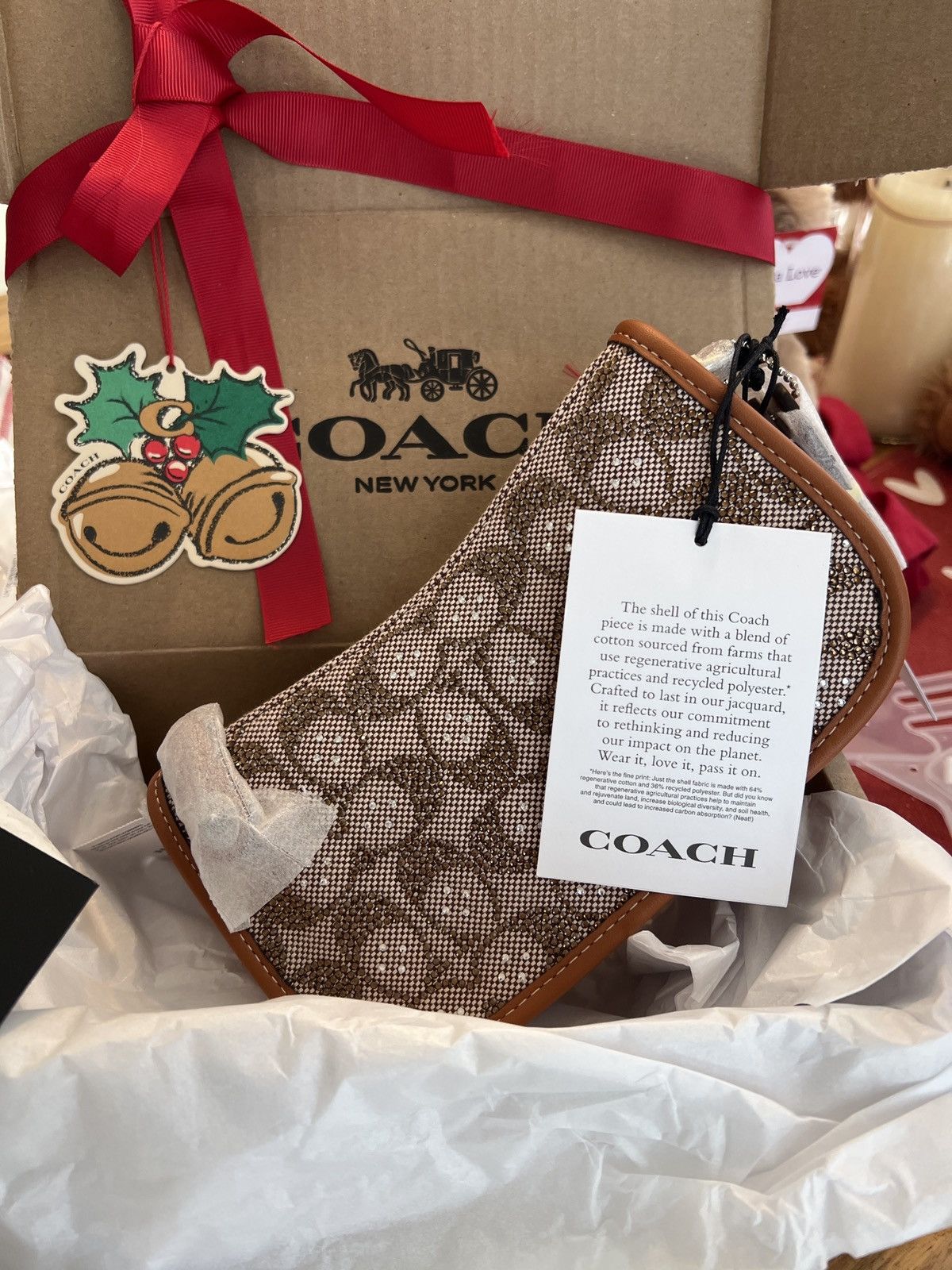 Coach Coach crystal brown swinger new 5 star seller authentic Size ONE SIZE - 2 Thumbnail