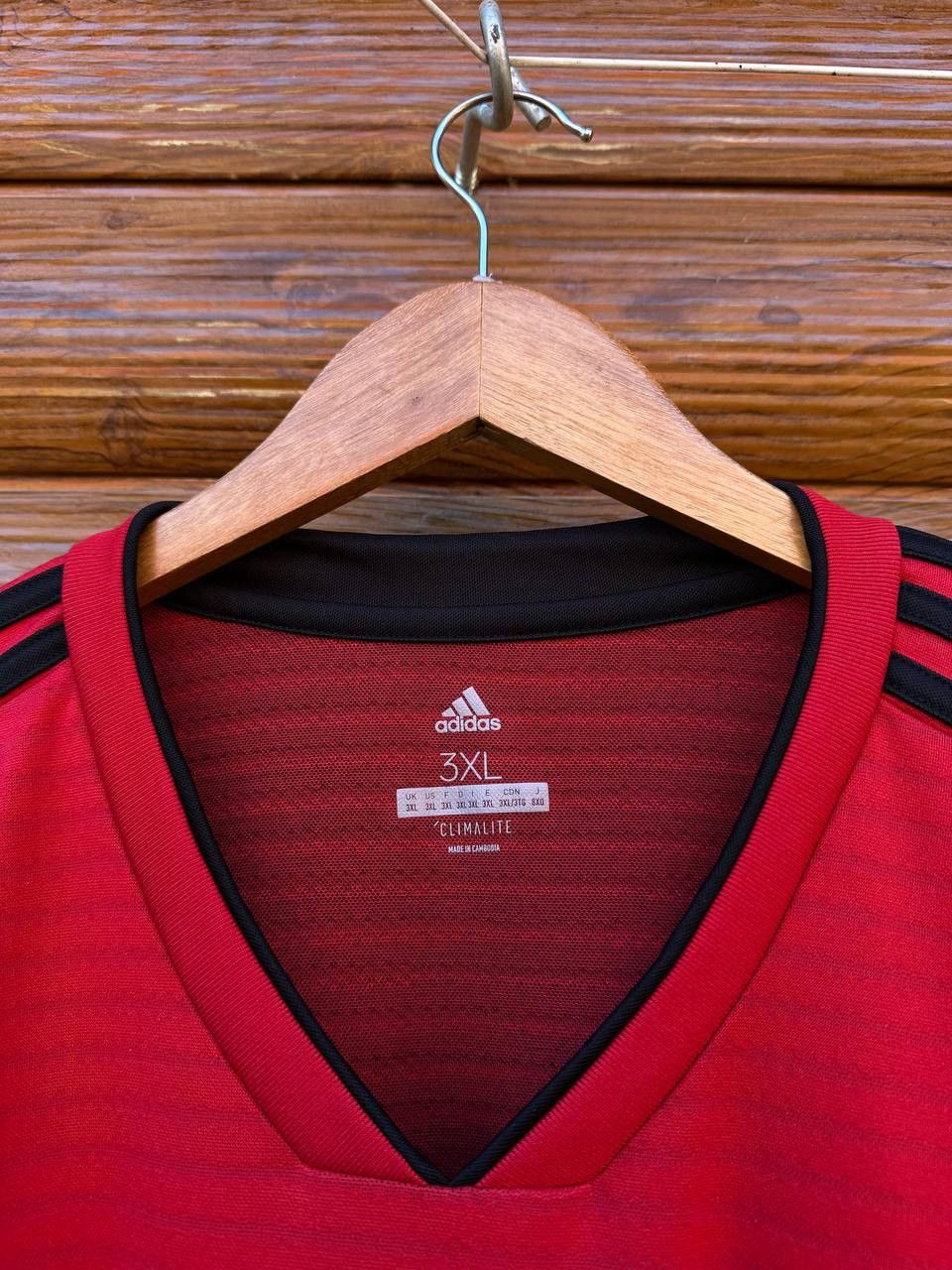 Adidas MANCHESTER UNITED 2018 2019 HOME SHIRT JERSEY ADIDAS Size US XXL / EU 58 / 5 - 4 Thumbnail