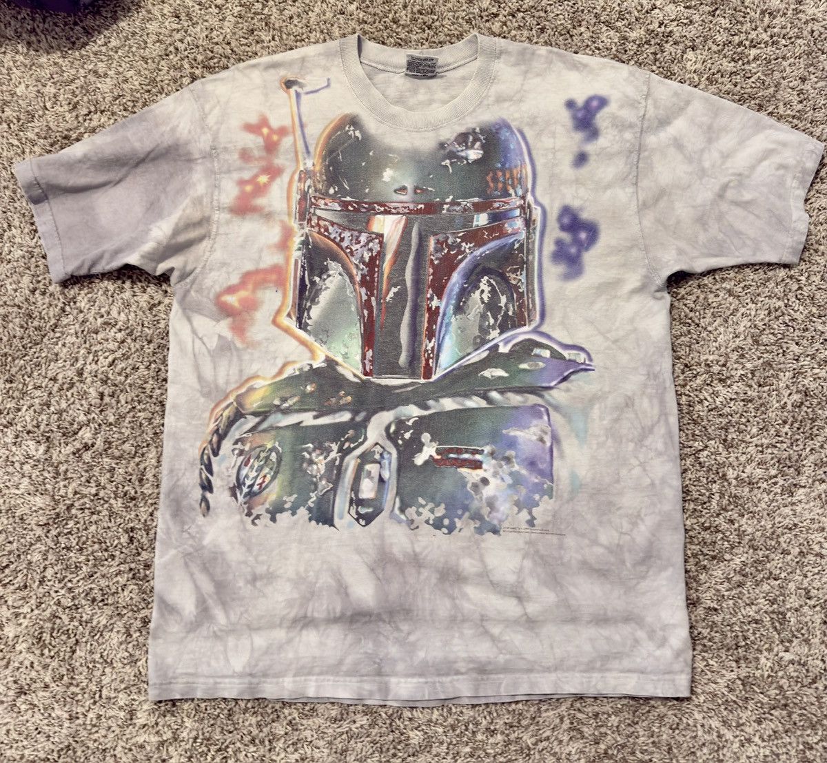 Liquid Blue Liquid Blue - Vintage Boba Fett T-Shirt (1997) XL Size US XL / EU 56 / 4 - 1 Thumbnail