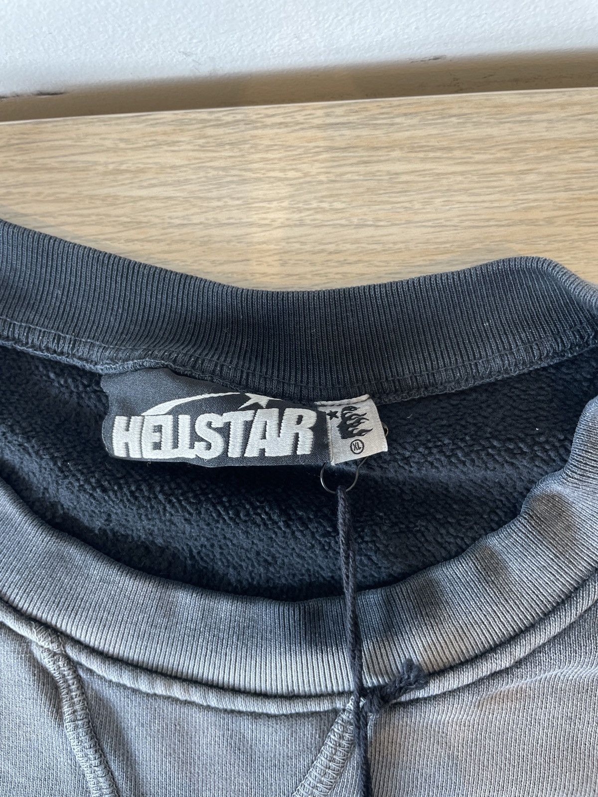 HELLSTAR HELLSTAR Burned Tribal Oversize Crewneck Size US XL / EU 56 / 4 - 4 Thumbnail