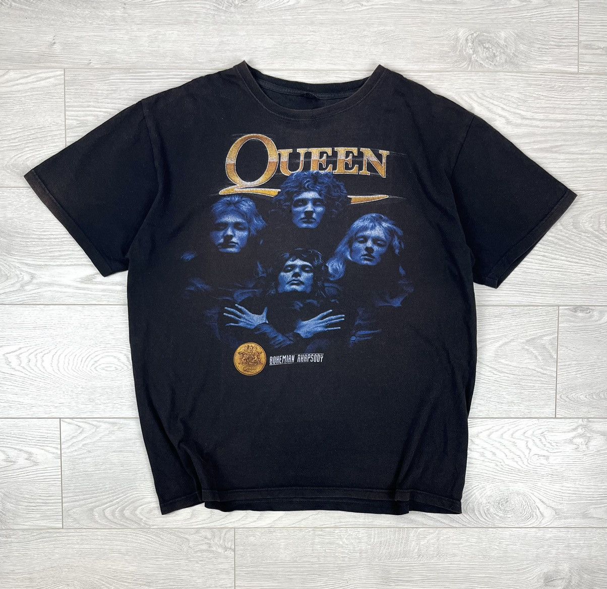 Queen Vintage Bohemian Rhapsody Vintage T Shirt - Short Sleeve T 