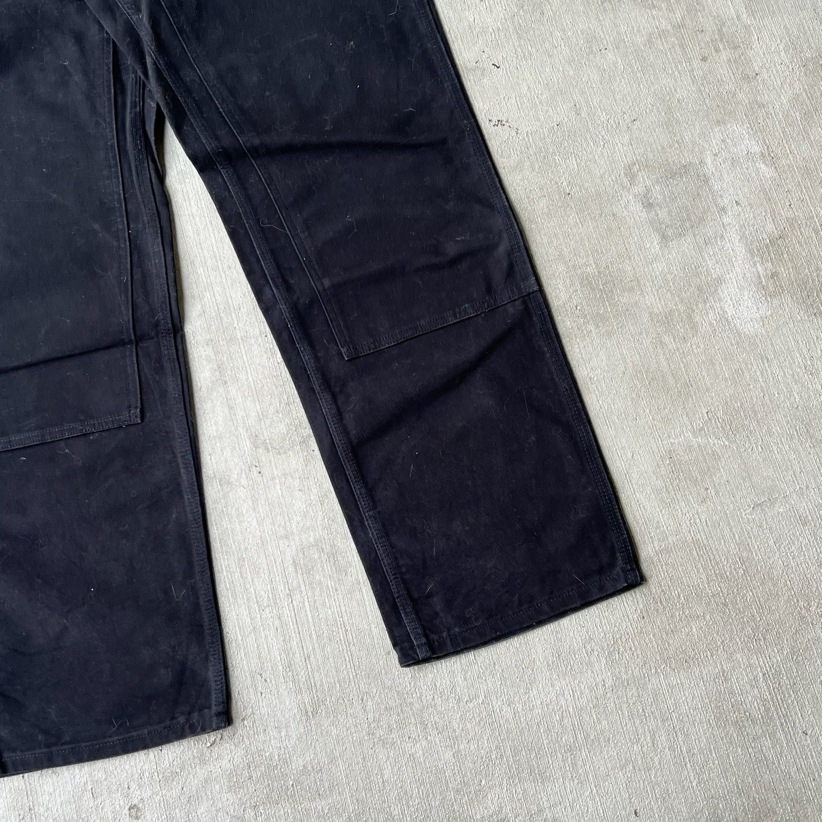 Carhartt × Vintage Carhartt black double knee work wear carpenter pants Size US 35 - 7 Thumbnail