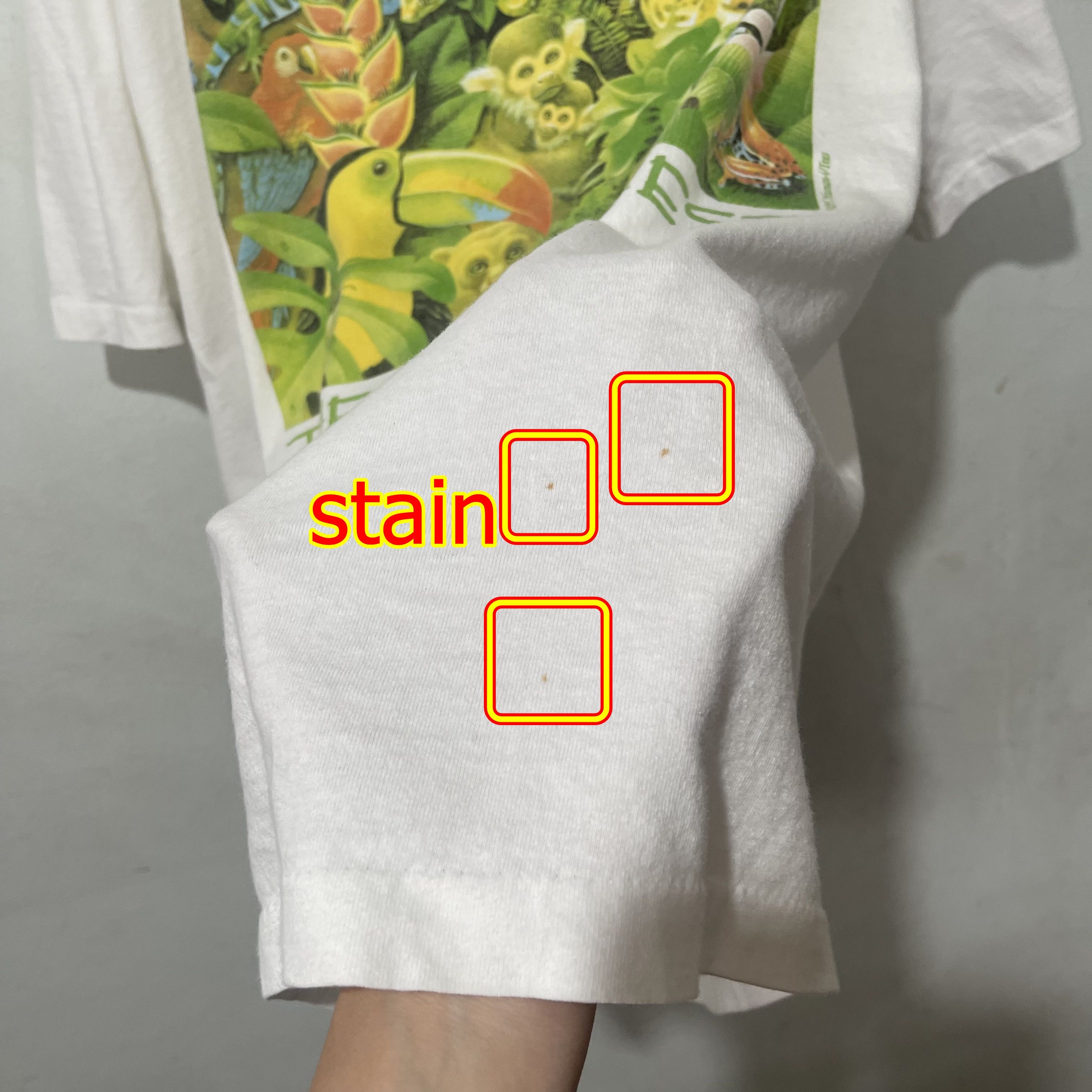 Vintage Vintage 1995 Human-i-Tees “The Living Forest” T-shirt Size US XL / EU 56 / 4 - 8 Thumbnail