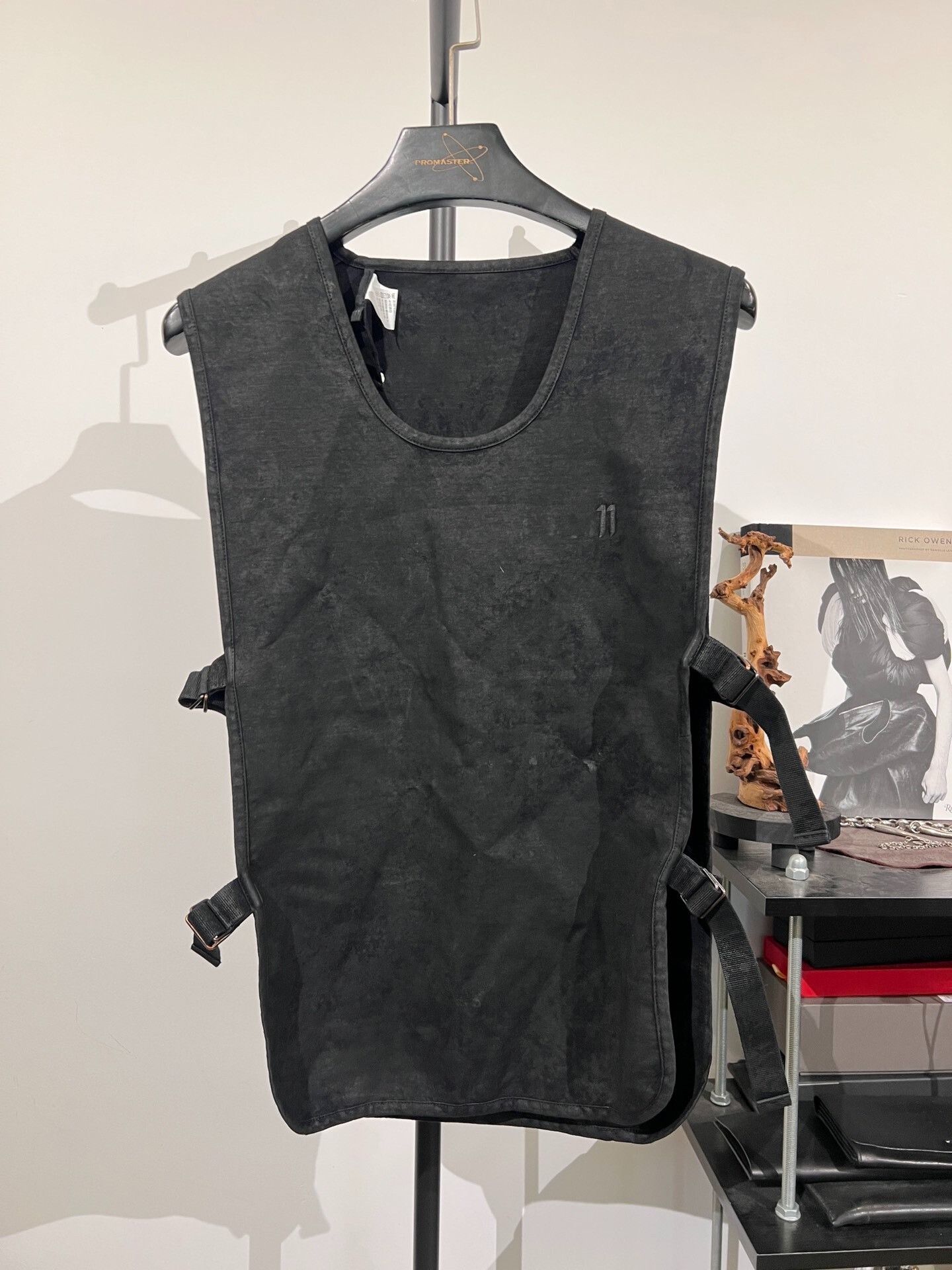 11 By Boris Bidjan Saberi Boris Bidjan Saberi 11by BBS B1 Waxed Utility Vest Size US M / EU 48-50 / 2 - 1 Thumbnail