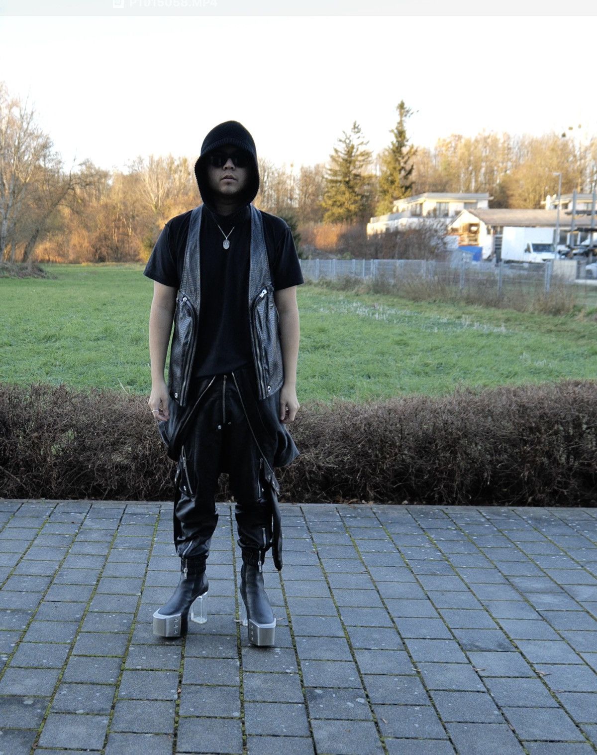 Rick Owens Rick Owens Bauhaus Vest In Python Snakeskin Size US M / EU 48-50 / 2 - 2 Thumbnail