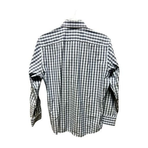Calibrate CALIBRATE 16 Black White Gingham Trim Fit Long Sleeve Dress Size US L / EU 52-54 / 3 - 4 Thumbnail