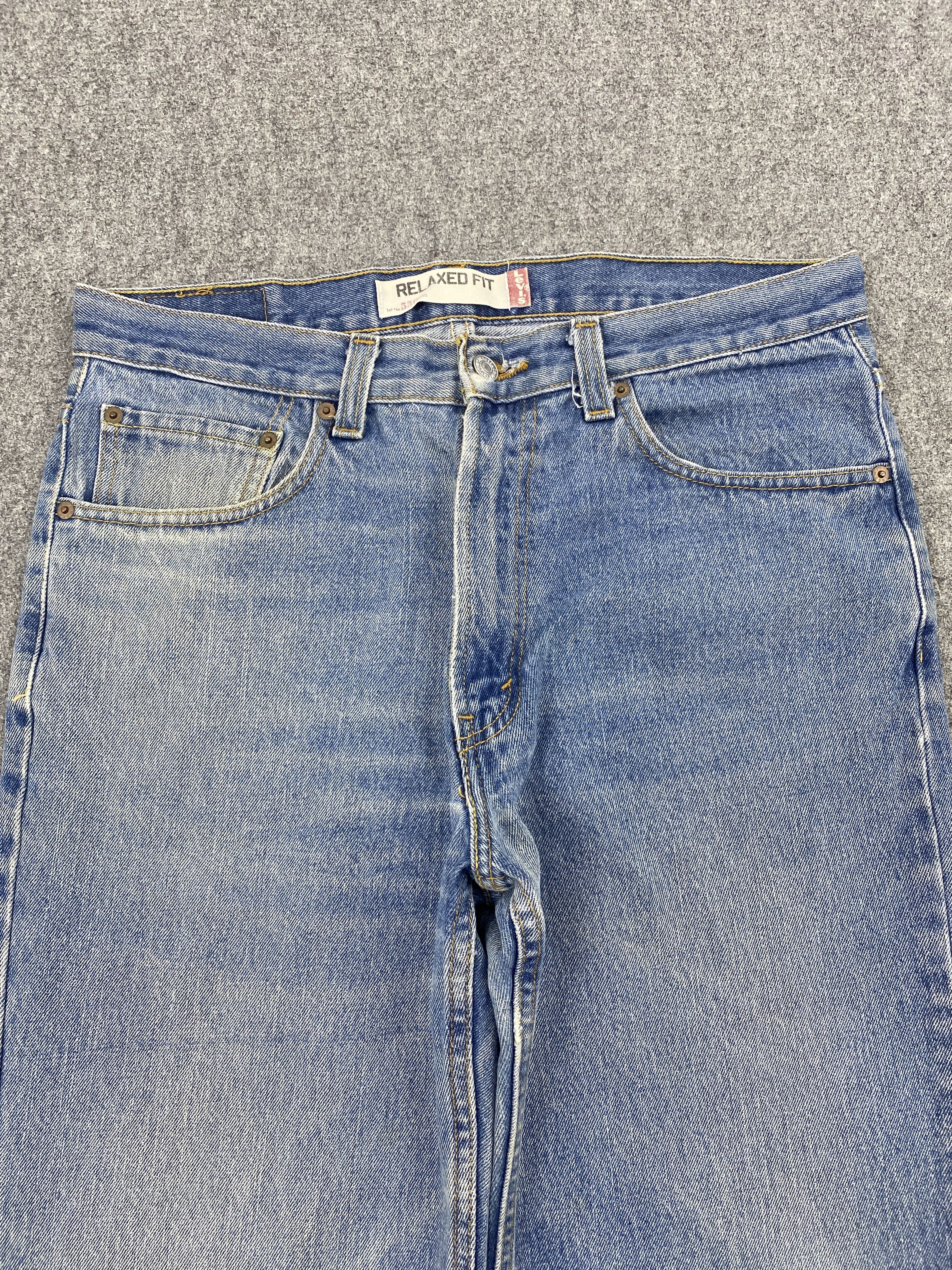 Levi's × Vintage Faded Blue Vintage Levis 550 Jeans Size US 33 - 2 Thumbnail