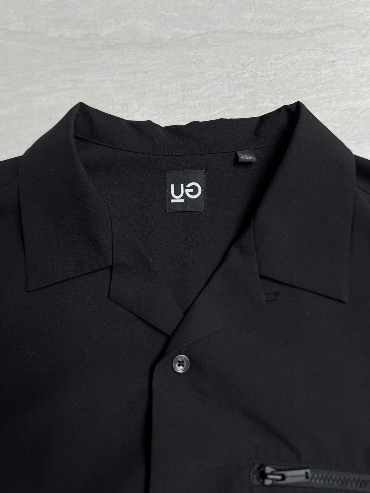 GU × Undercover GU Black Boxy Shirt Size US L / EU 52-54 / 3 - 10 Thumbnail