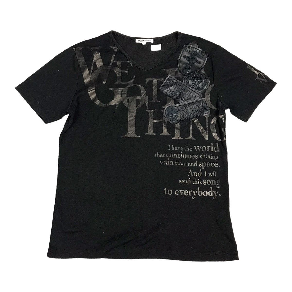 14th Addiction 00s Distressed Long Sleeve ルグランブルー