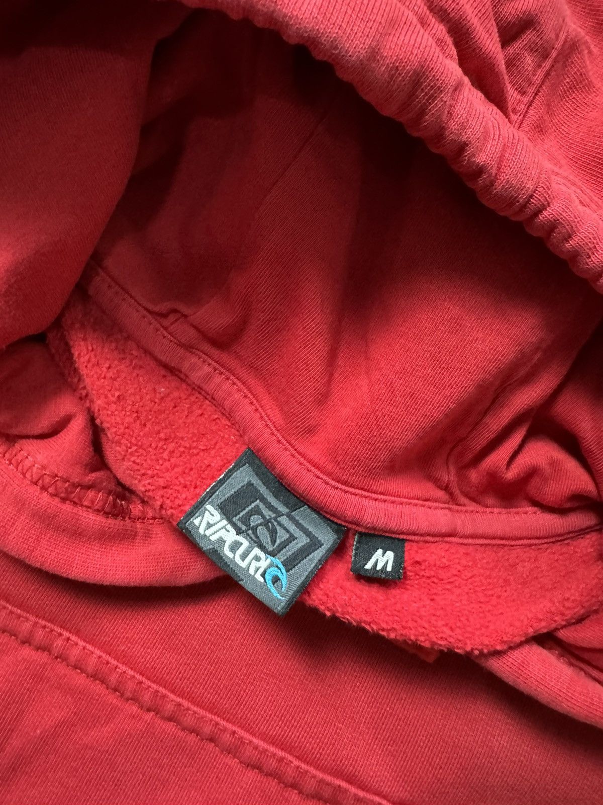 Rip Curl Vintage Rip Curl Hoodie Red LIVE THE SEARCH Y2K Skate 90s Size US M / EU 48-50 / 2 - 5 Thumbnail