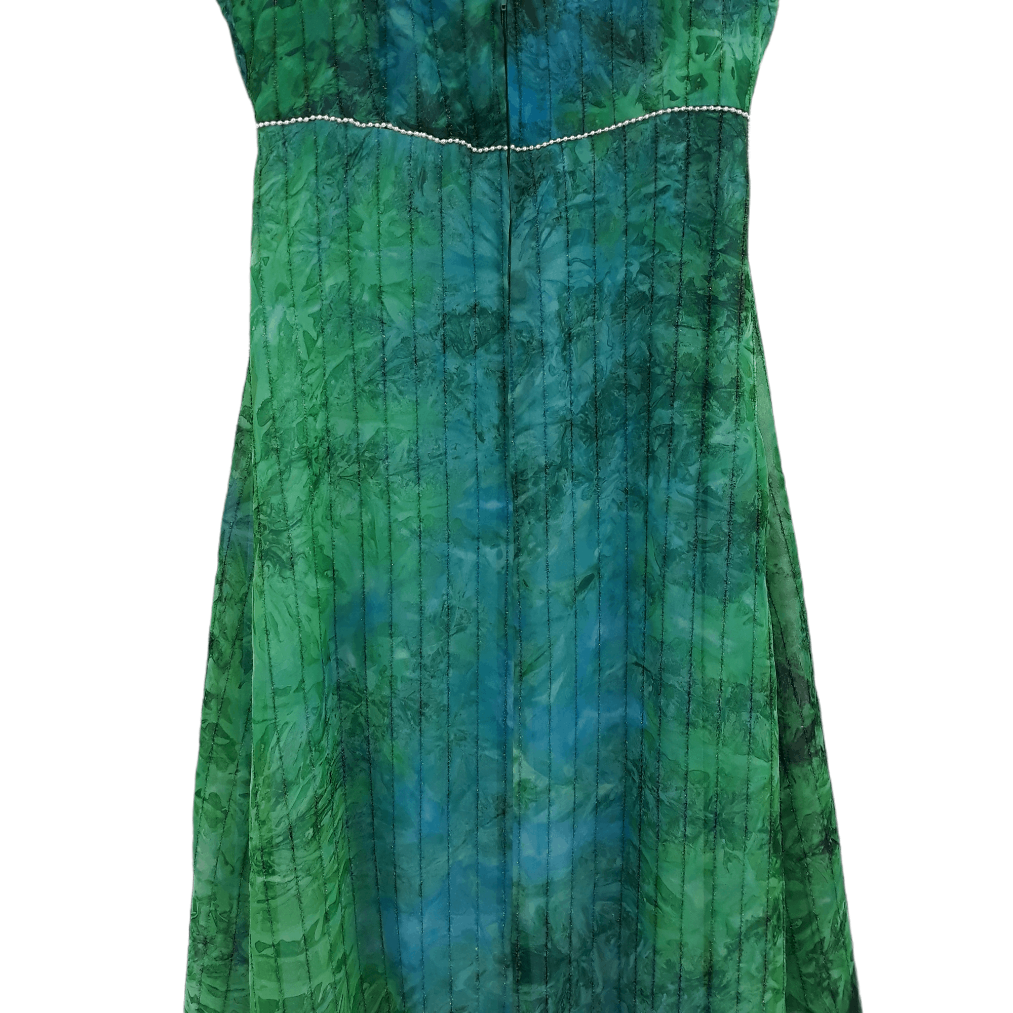 Handmade Handmade Mu Mu Maxi Dress Watercolor Tie-dye Sz XL Size XL / US 12-14 / IT 48-50 - 4 Thumbnail