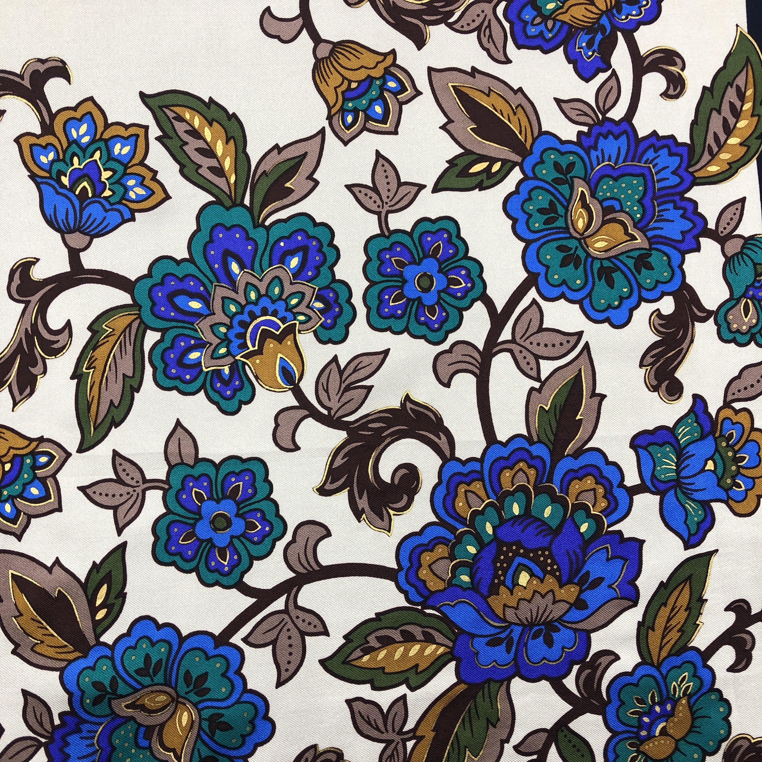 Jean-Louis Scherrer × Vintage Vintage Jean Louis Scherrer SILK Scarf Stole Wraps Scarves Size ONE SIZE - 9 Thumbnail