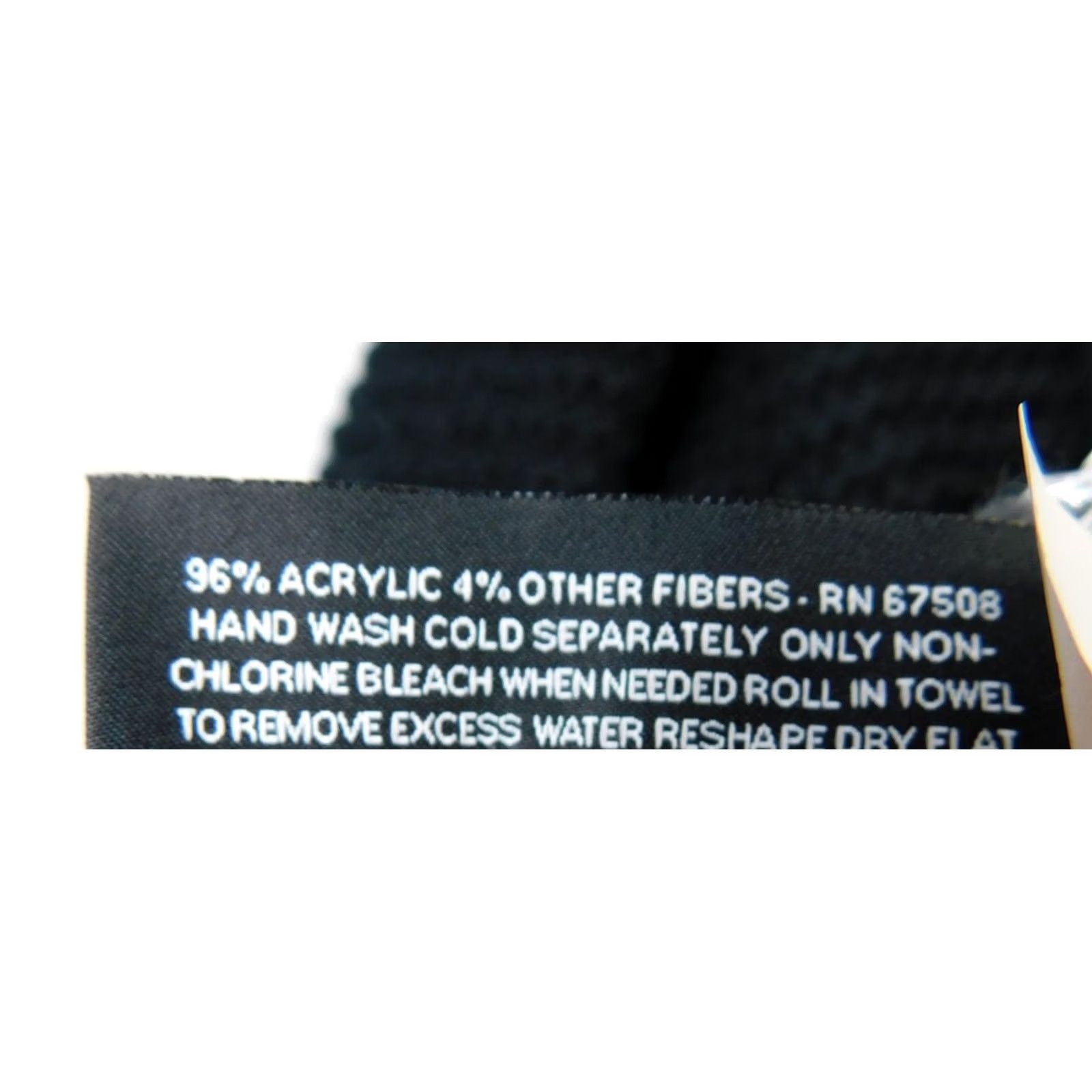 Vintage INC Metallic Stripe Chunky Knit Crochet Scarf Black-Gray Women's Oversized 80" Neck Warmer Knit Acrylic B/W Size ONE SIZE - 3 Thumbnail