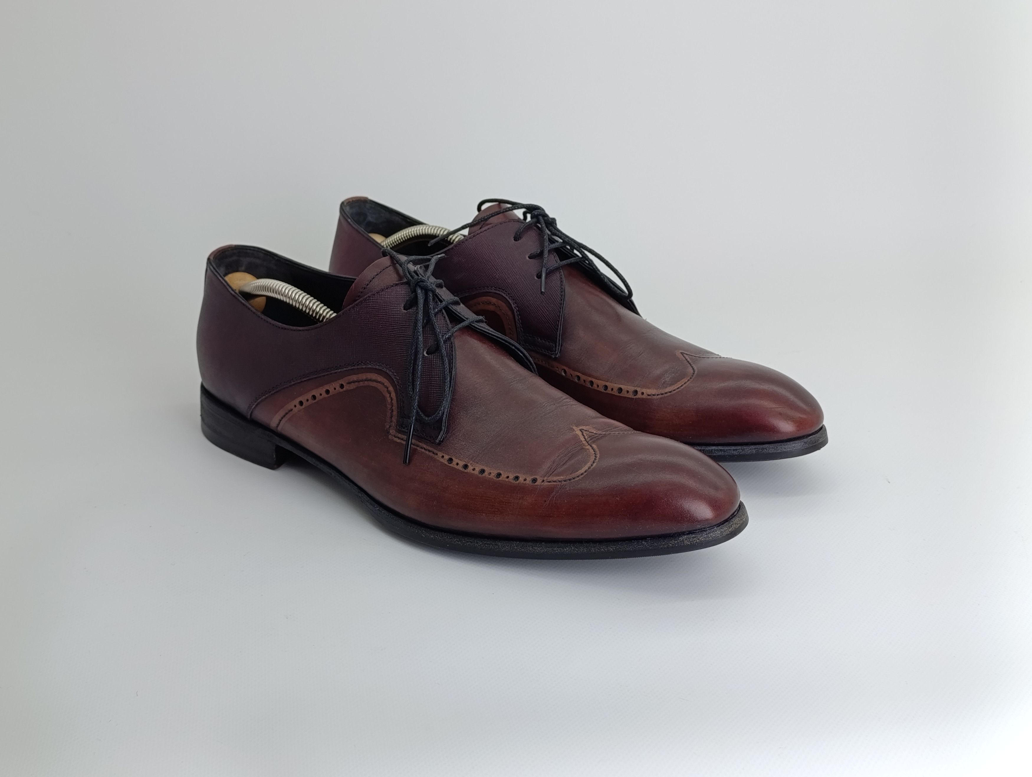 Barrett BARRETT ITALIAN LEATHER FORMAL DERBY Size US 12.5 / EU 45-46 - 1 Thumbnail