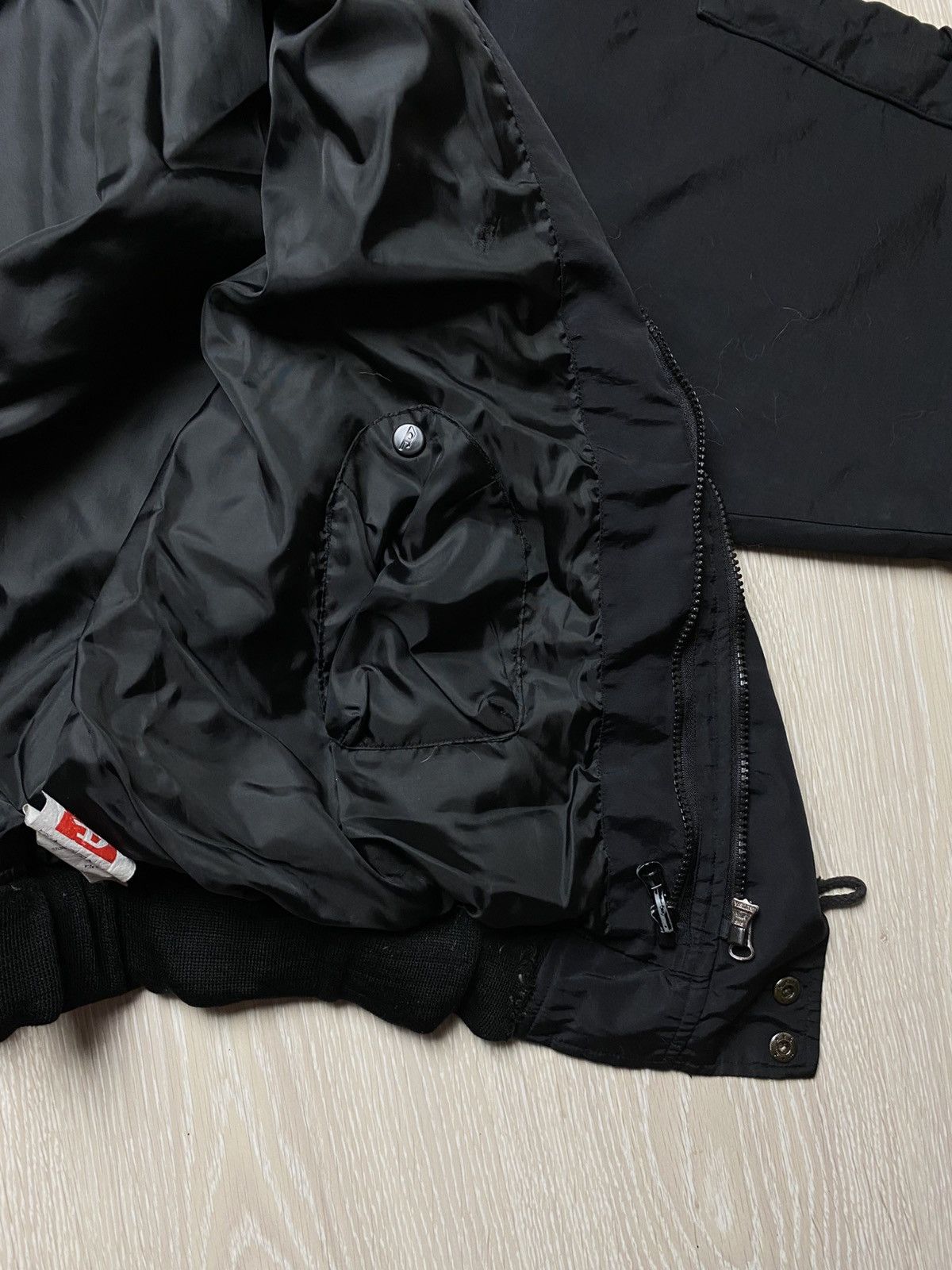 Diesel Vintage DIESEL Industry Jacket with Down Liner Size L Black Size US L / EU 52-54 / 3 - 19 Thumbnail