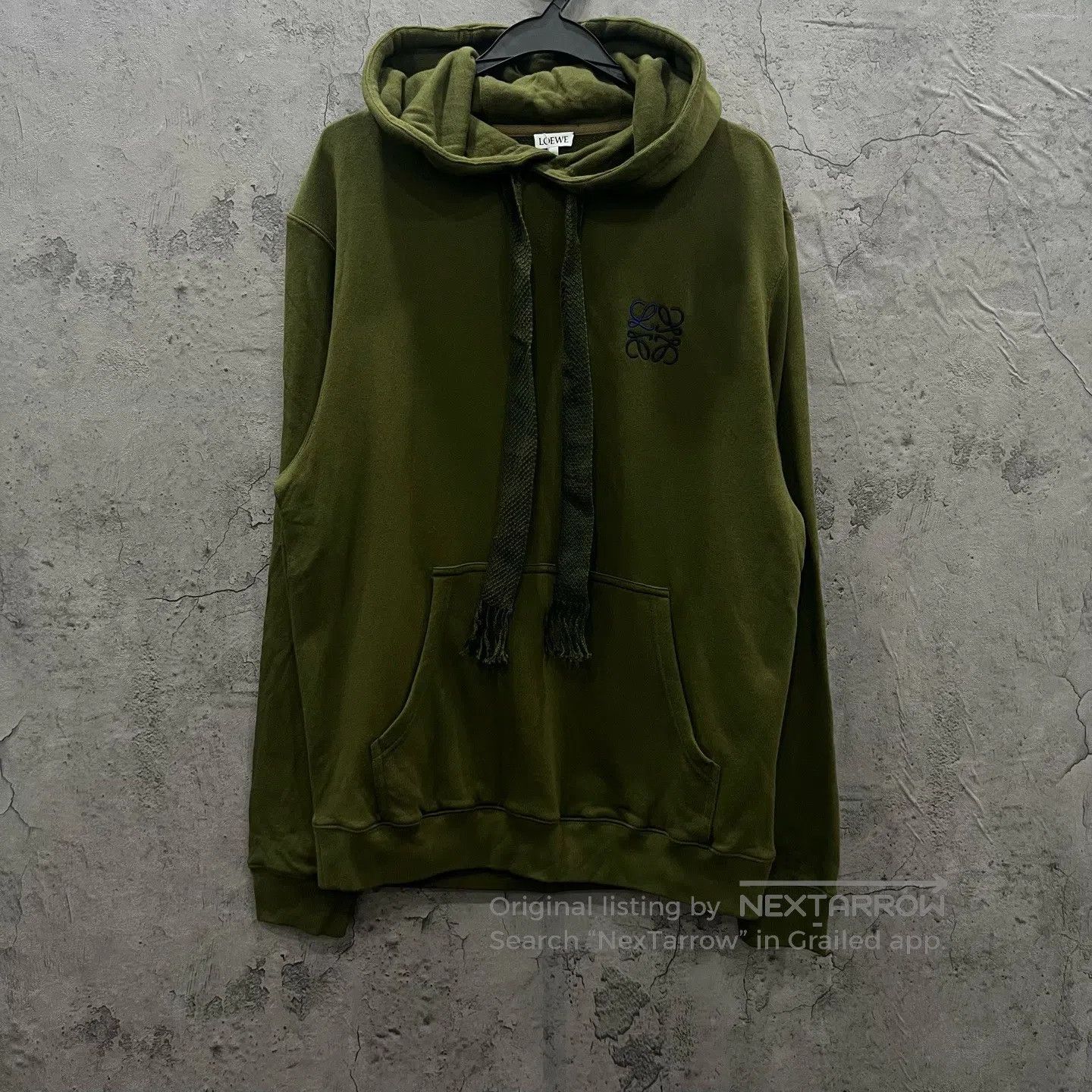 Loewe Loewe Moss Green Hoodie| Size US M / EU 48-50 / 2 - 1 Thumbnail