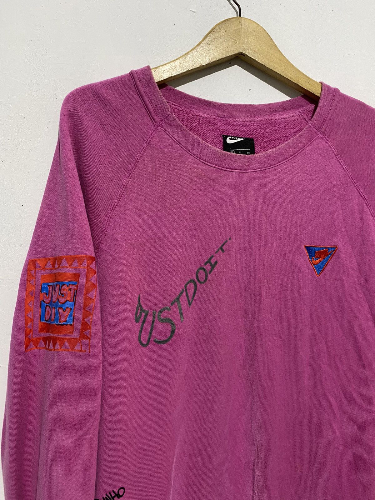 Nike × Vintage 2000s Nike NSP SB CREW Sweatshirts Size US XL / EU 56 / 4 - 6 Thumbnail