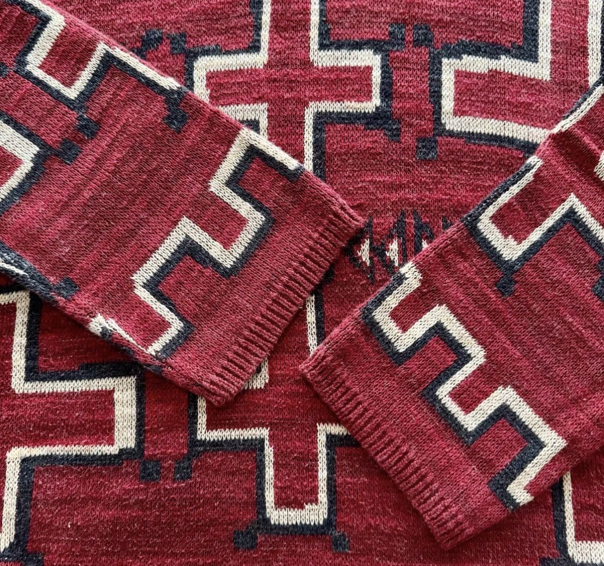 Denim & Supply Ralph Lauren Denim Supply Ralph Lauren Polo RL Navajo Knit Sweatshirt K22 Size US M / EU 48-50 / 2 - 6 Thumbnail