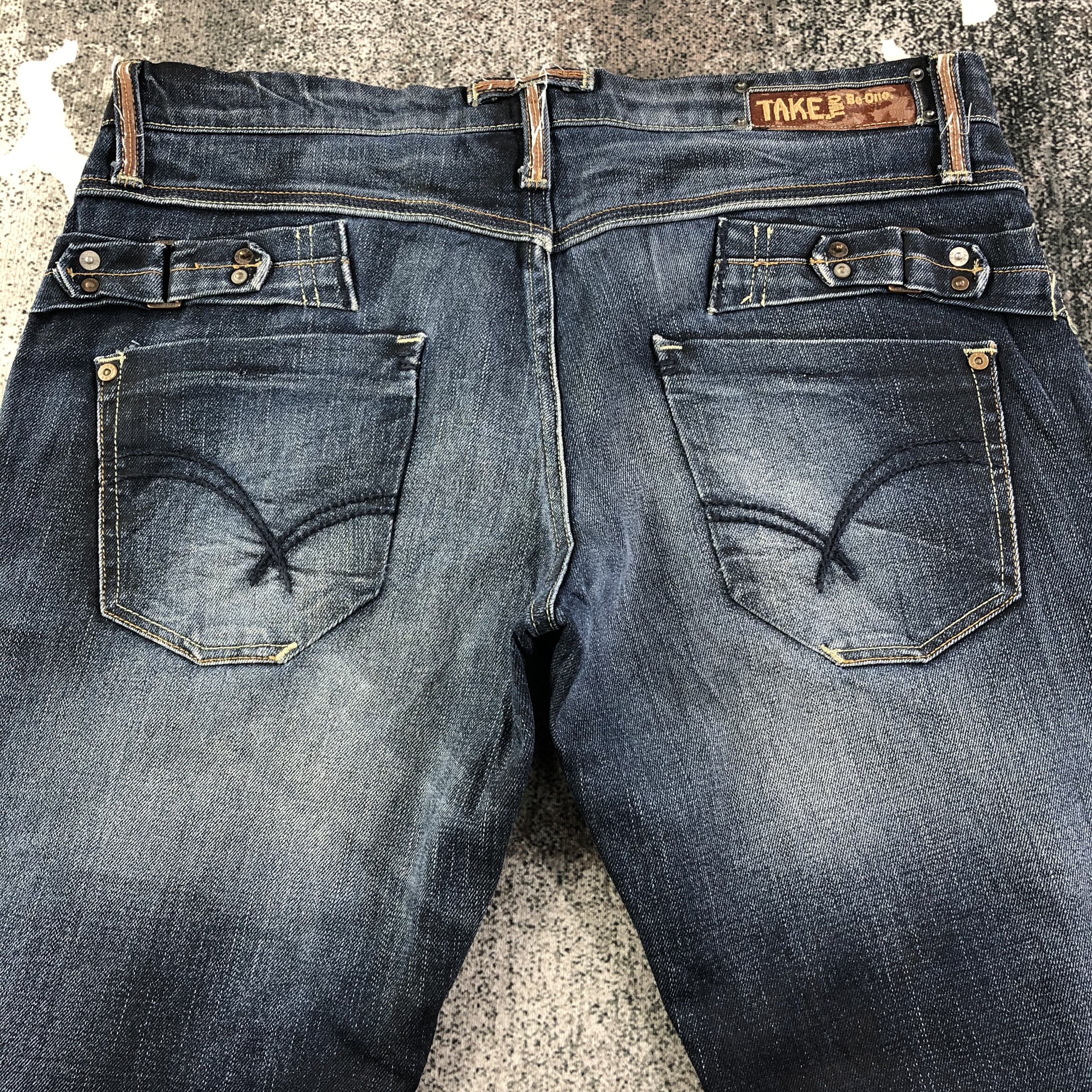 Japanese Brand Japanese Brand Jeans High Waist Cropped Denim KJ1528 Size 26" / US 2 / IT 38 - 4 Thumbnail