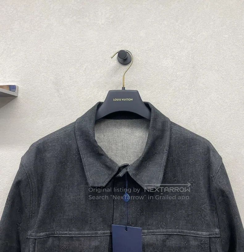 Louis Vuitton Louis Vuitton Black and grey dark denim jacket Size US M / EU 48-50 / 2 - 5 Thumbnail